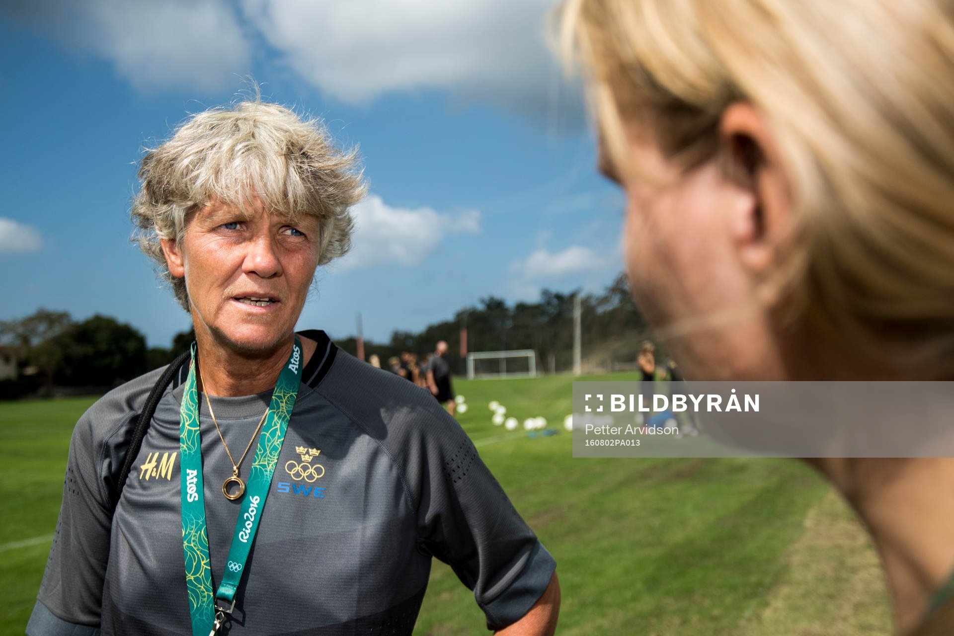 Förbundskapten Pia Sundhage