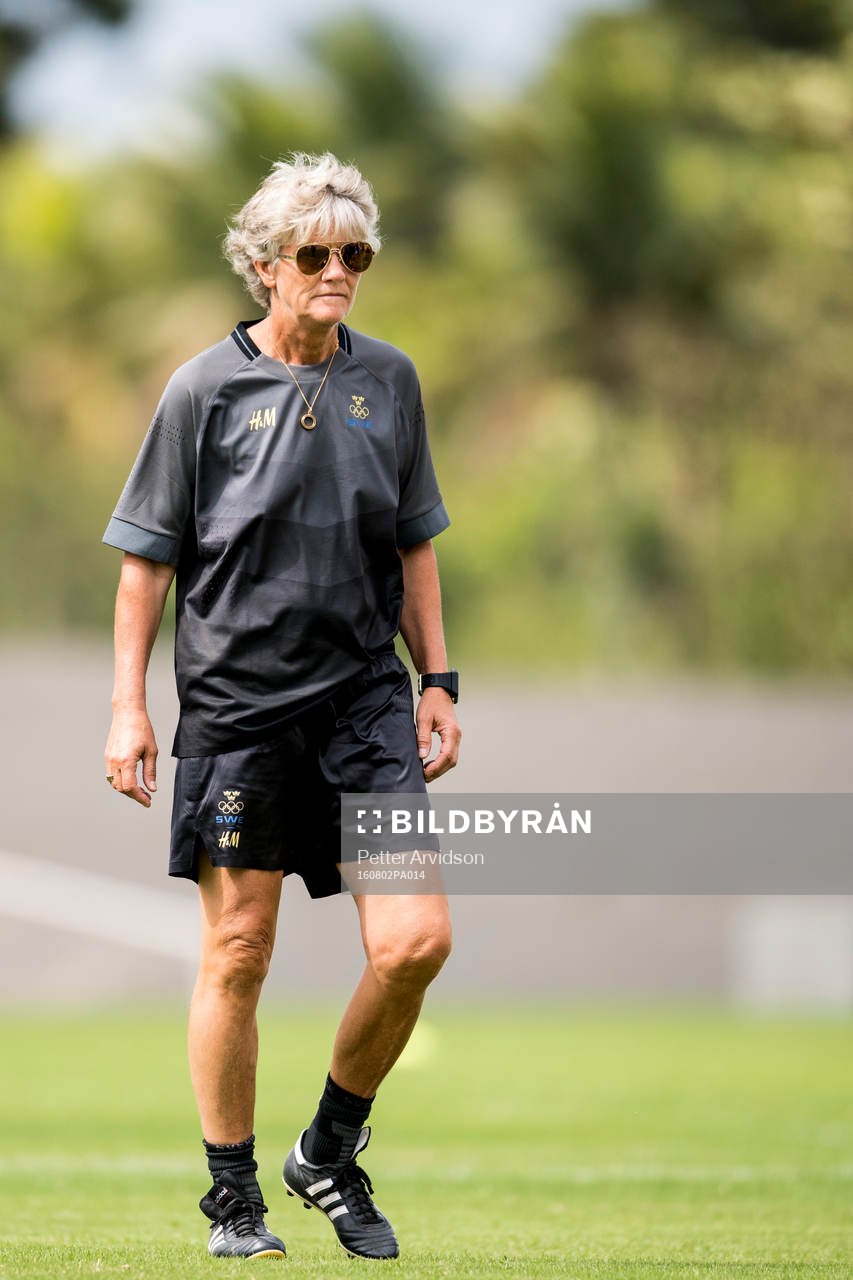 Förbundskapten Pia Sundhage