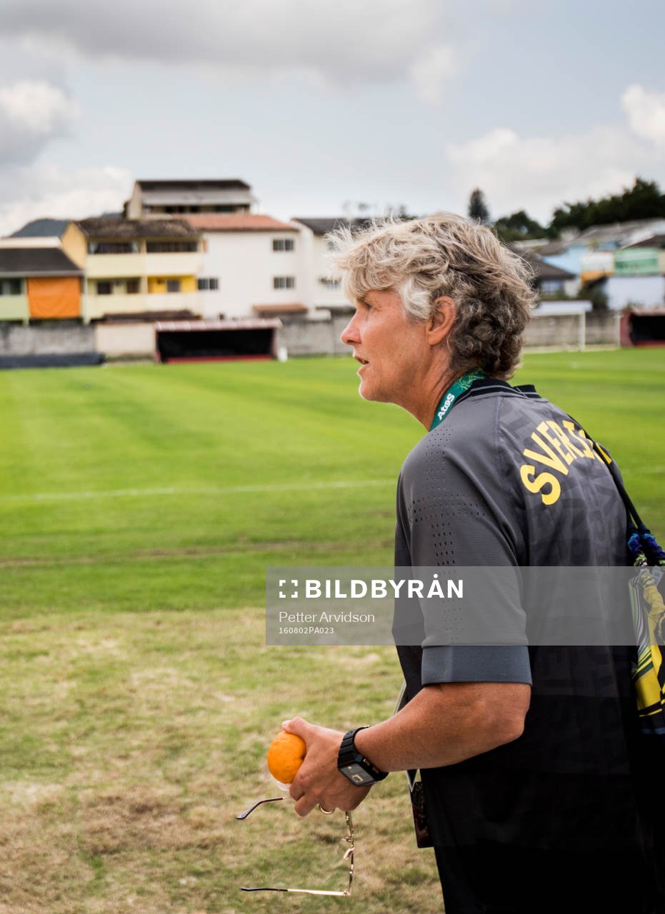 Förbundskapten Pia Sundhage