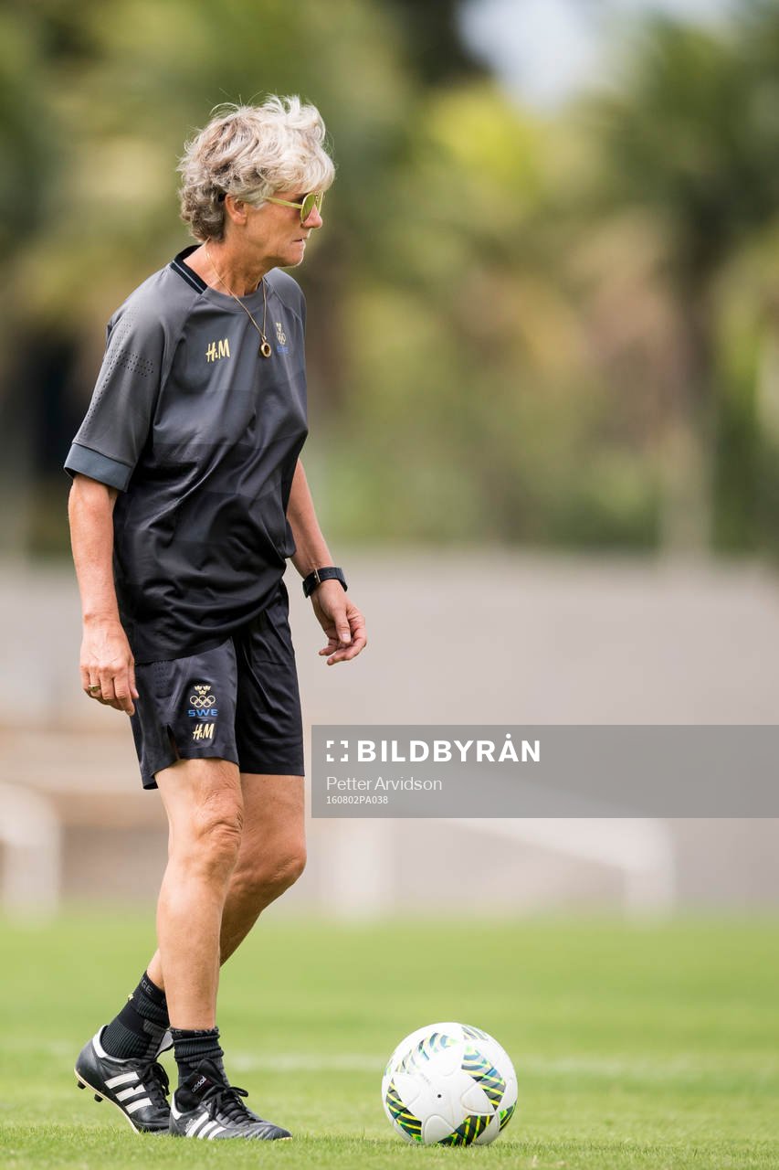 Förbundskapten Pia Sundhage