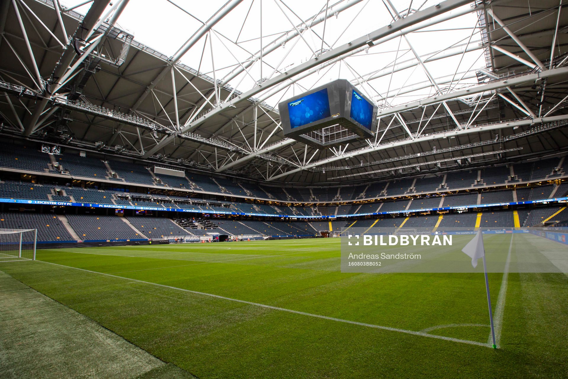 Generell vy över Friends Arena