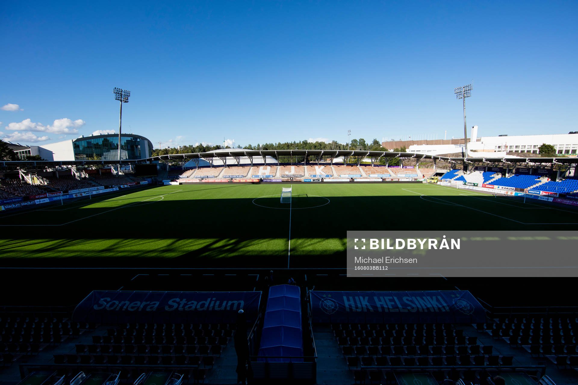 HJK Helsingfors hemmaplan Sonera Stadium innan en