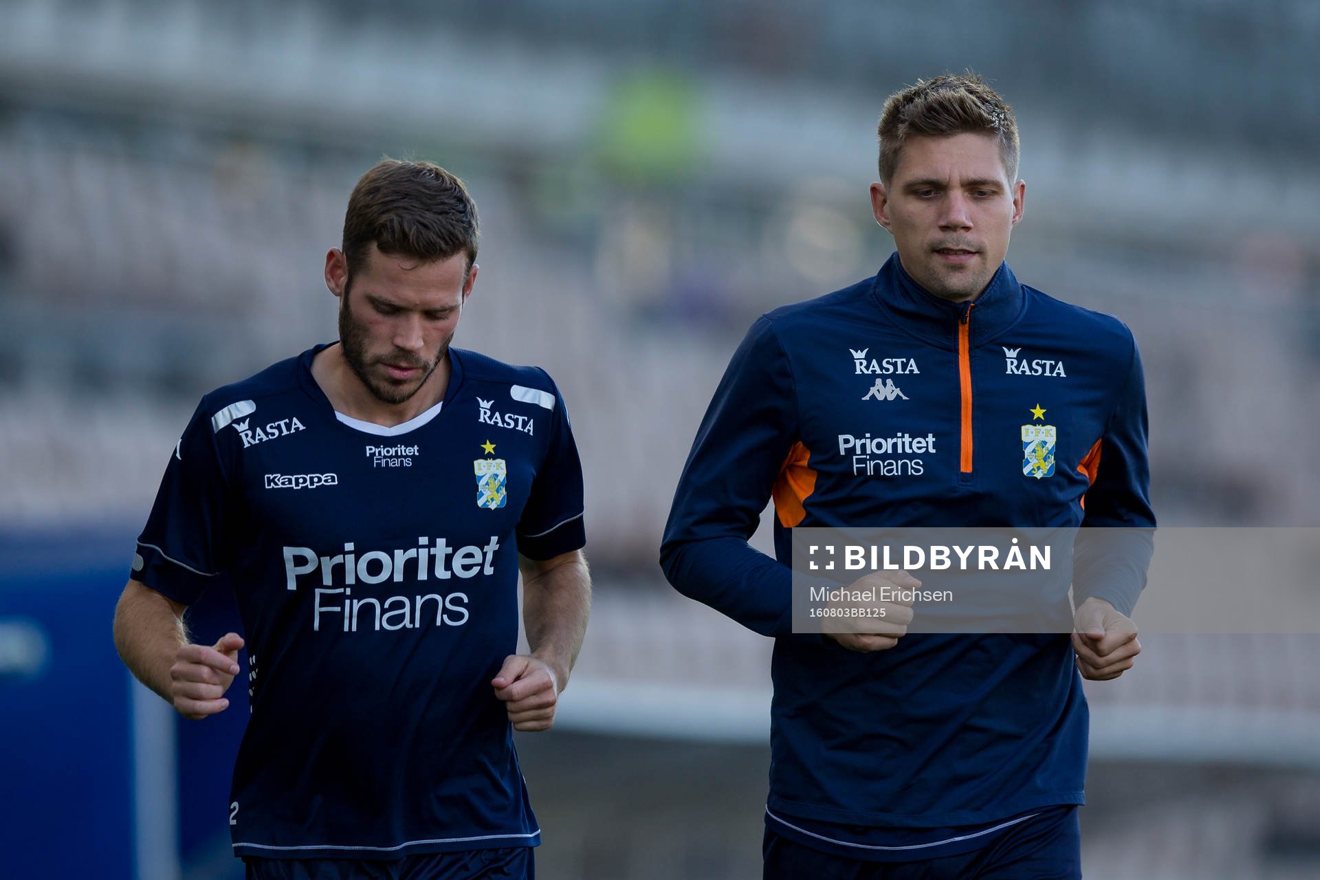 IFK Göteborgs Emil Salomonsson och Mikael Boman