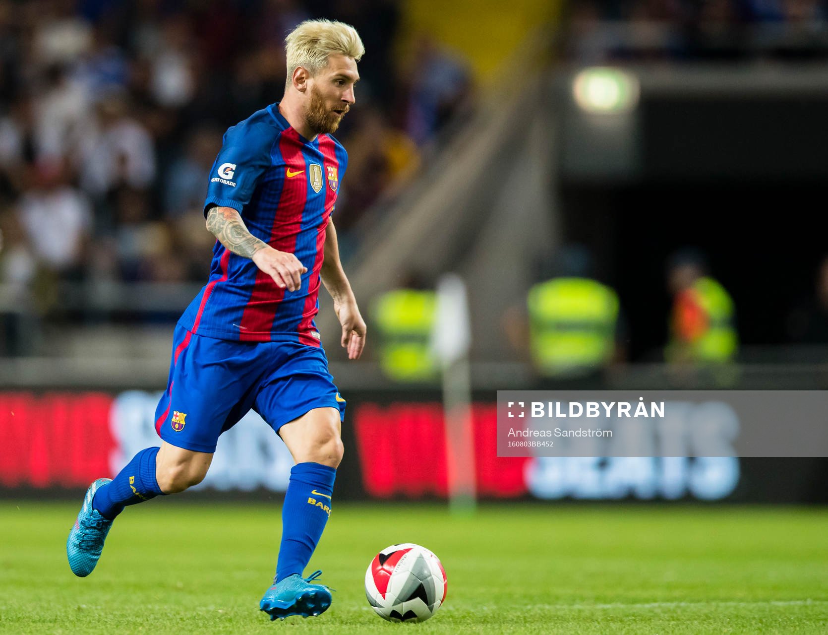 Barcelonas Leo Messi