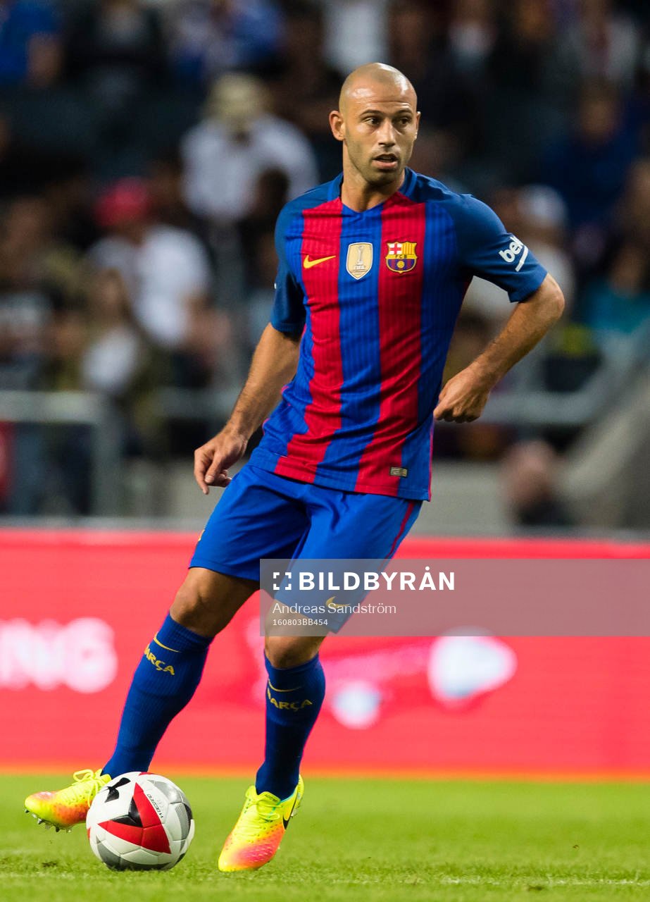 Barcelonas Javier Mascherano