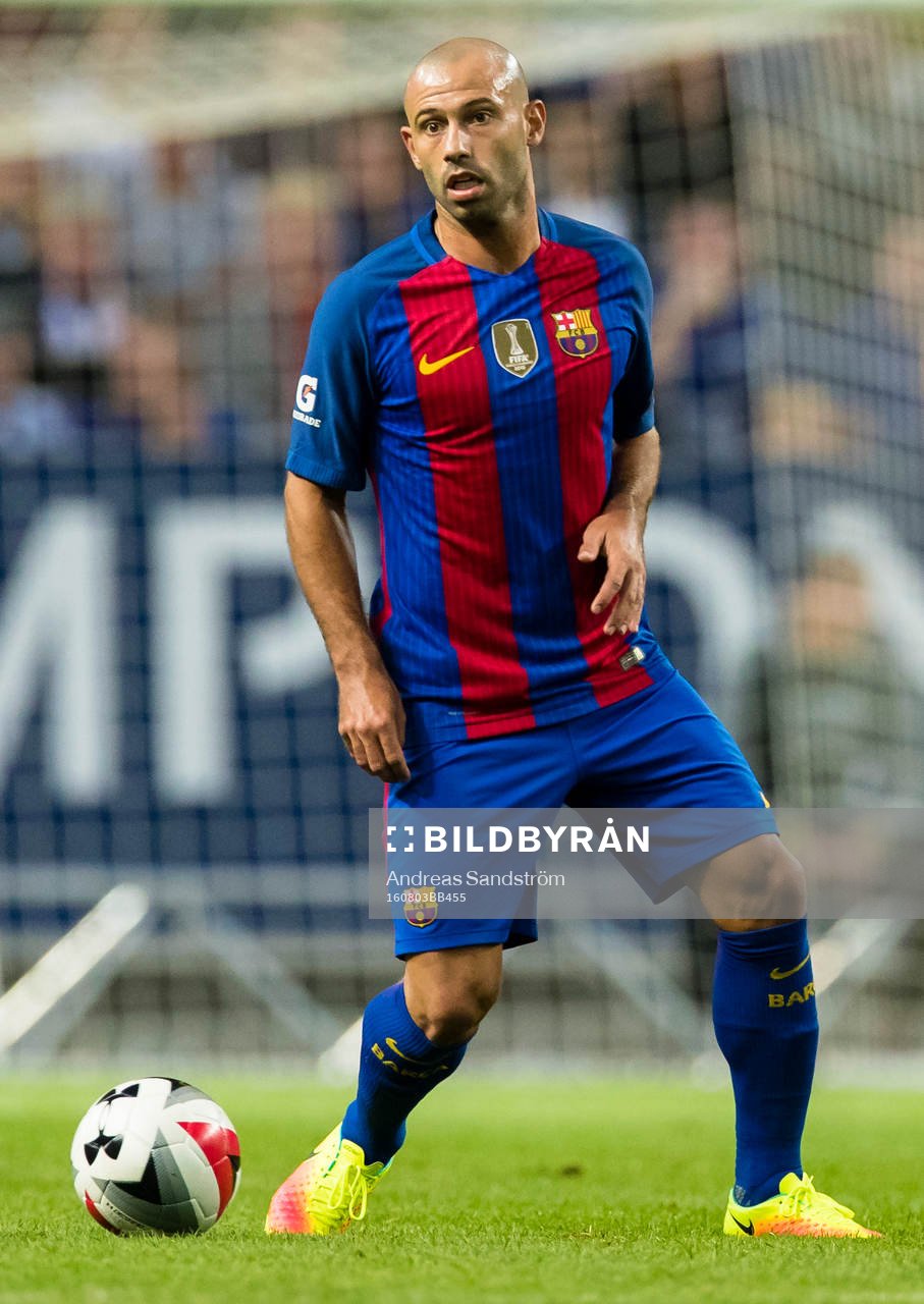 Barcelonas Javier Mascherano