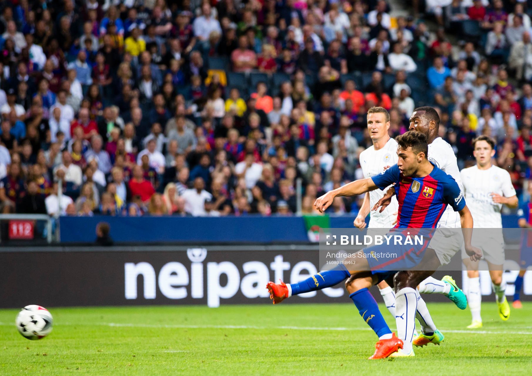 Barcelonas Munir El Haddadi gör 1-0