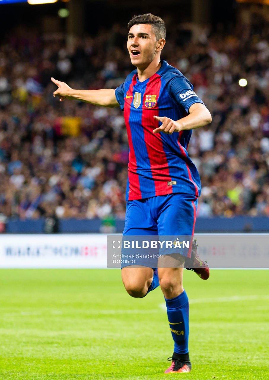 Barcelonas Rafael Mujica gör 4-2