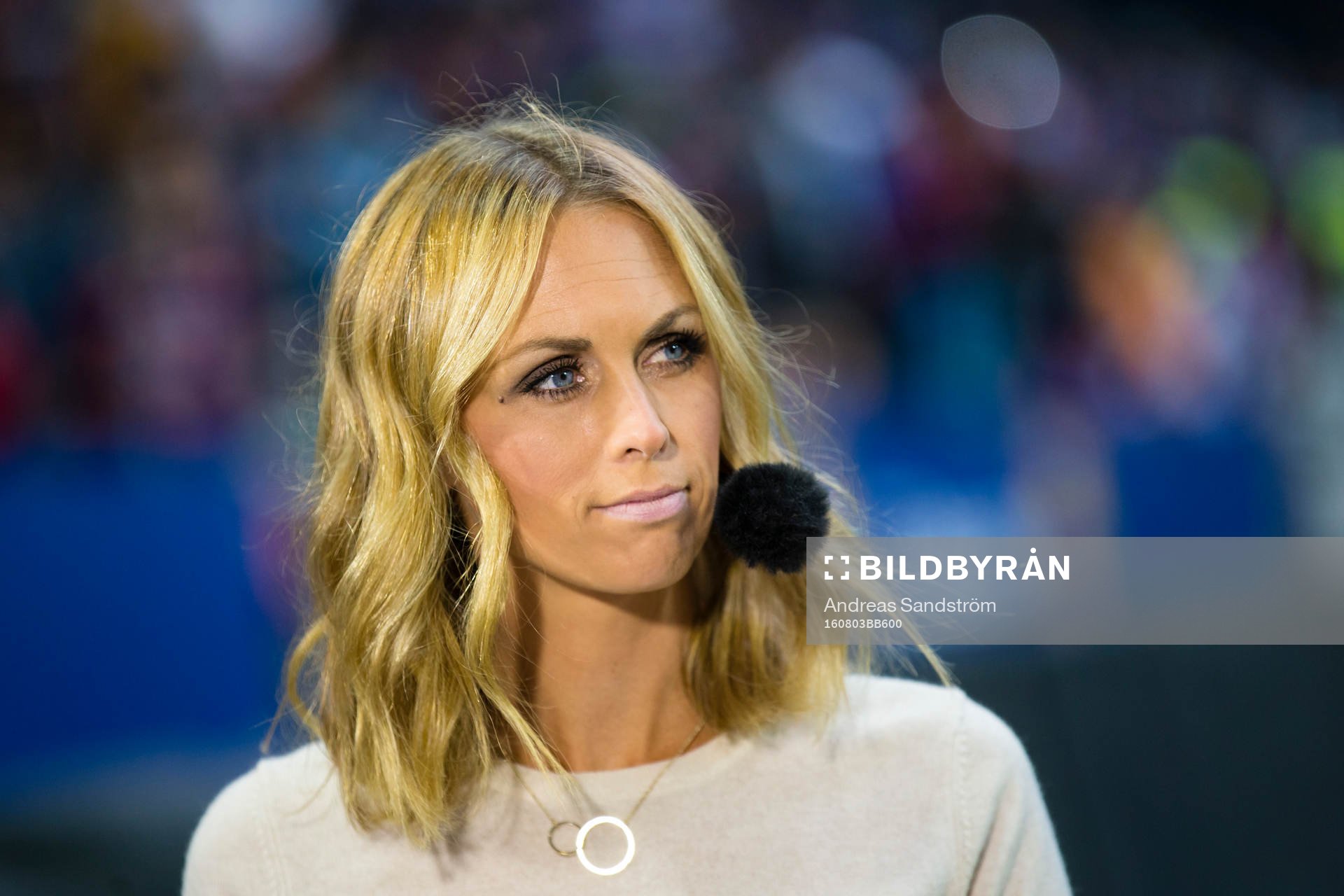 Eurosports ankare Karin Frick