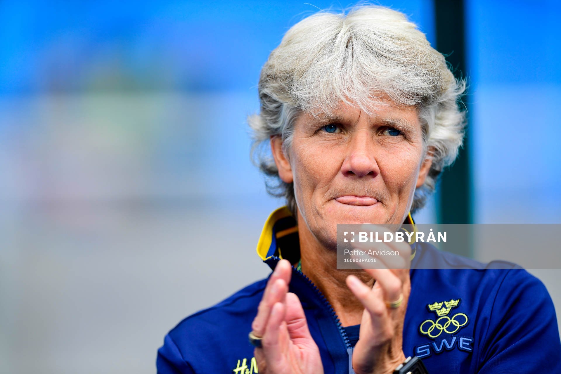 Sveriges förbundskapten Pia Sundhage