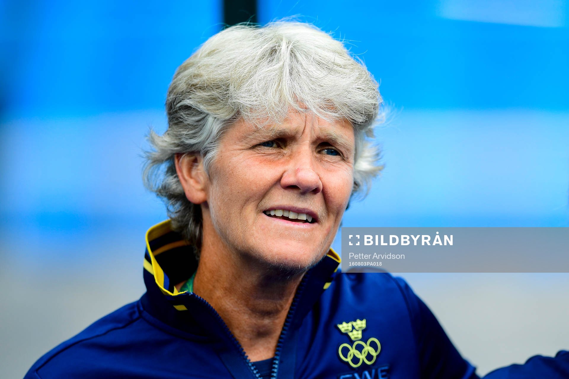 Sveriges förbundskapten Pia Sundhage