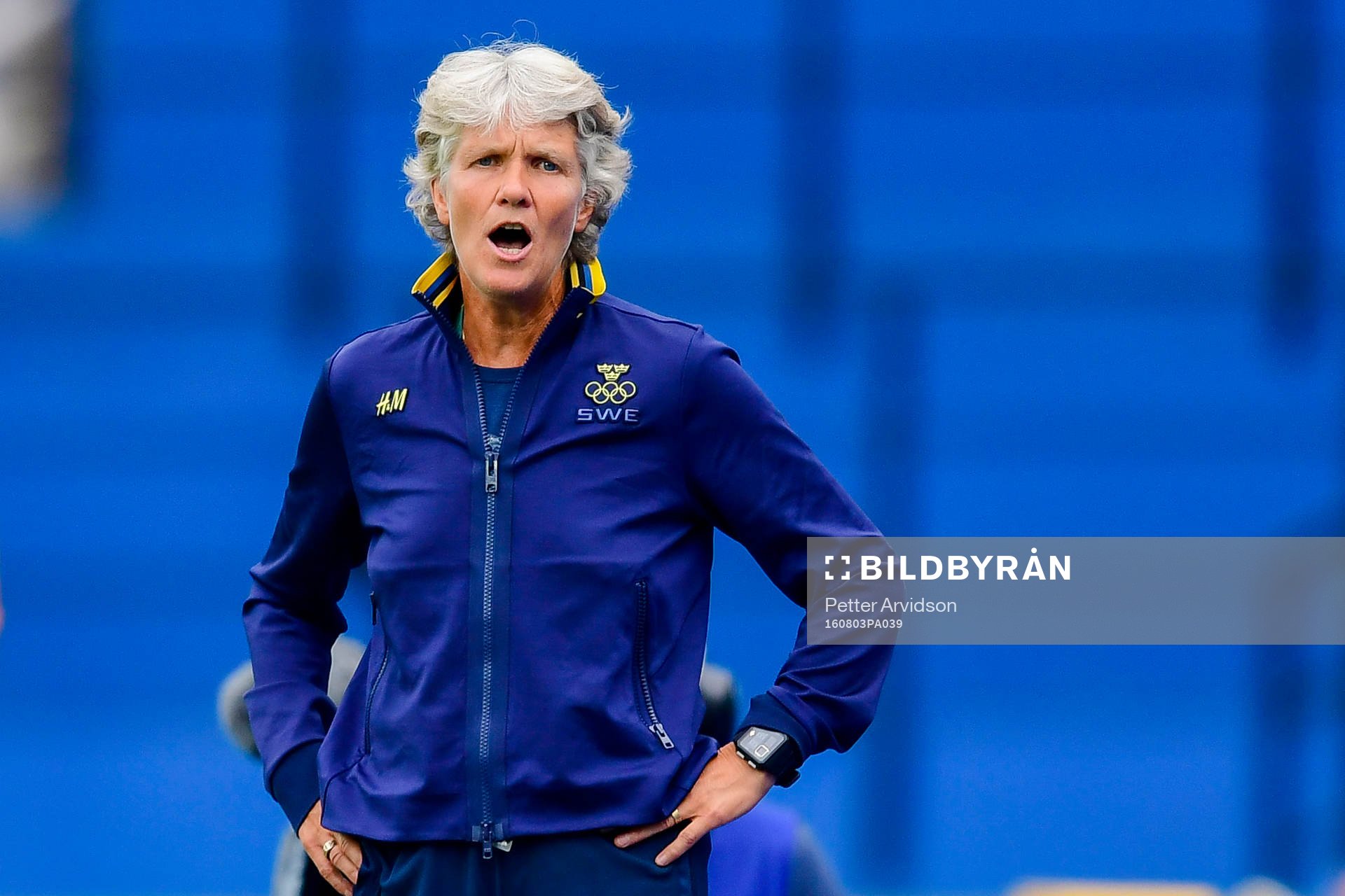 Sveriges förbundskapten Pia Sundhage