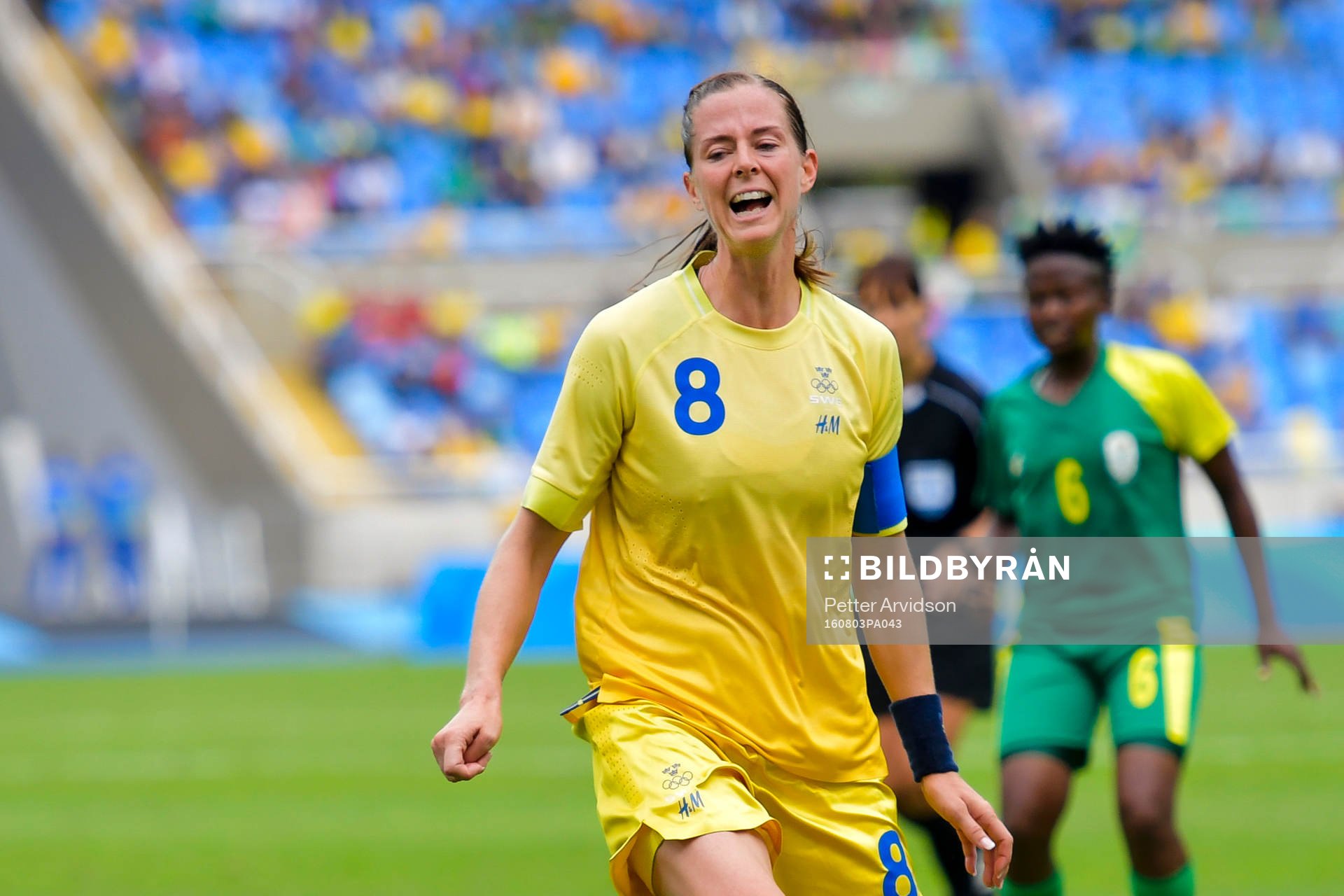 Sveriges Lotta Schelin deppar