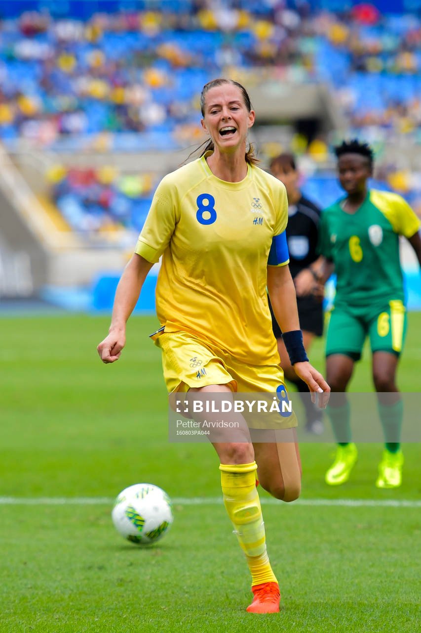 Sveriges Lotta Schelin deppar