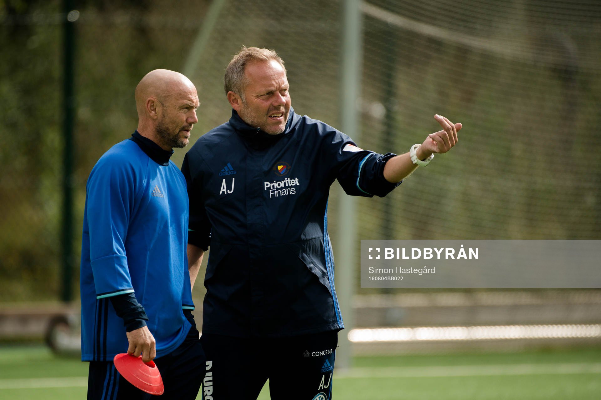 Djurgårdens nye tränare Mark Dempsey och assisterande