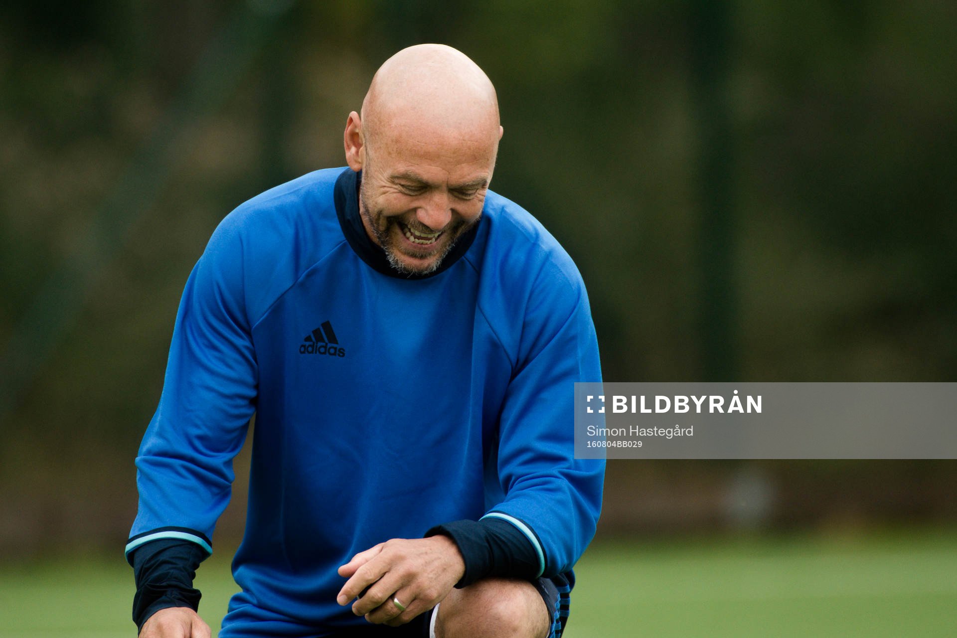 Djurgårdens nye tränare Mark Dempsey reagerar