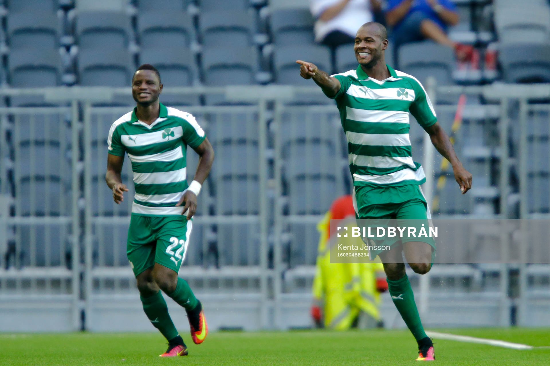 Panathinaikos Victor Ibarbo jublar