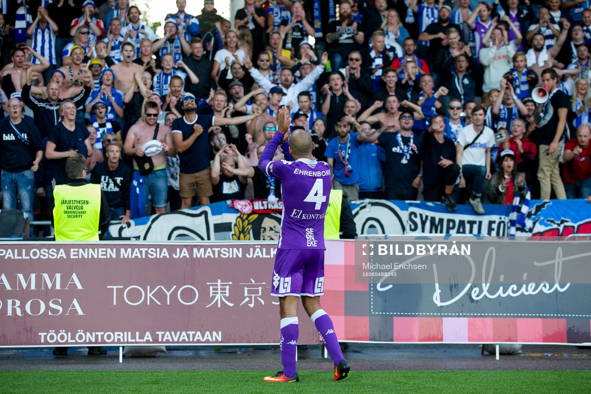IFK Göteborgs Haitam Aleesami hyllas av och tackar fansen