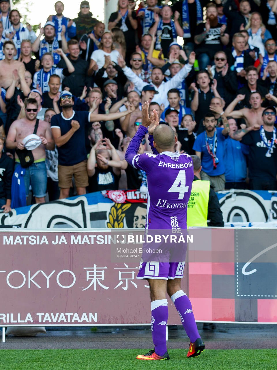 IFK Göteborgs Haitam Aleesami hyllas av och tackar fansen