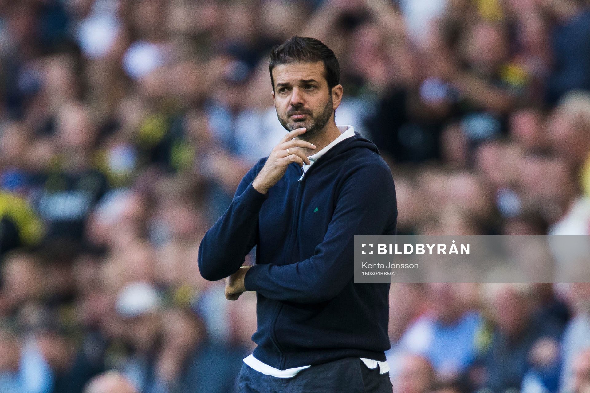 Panathinaikos coach Andrea Stramaccioni