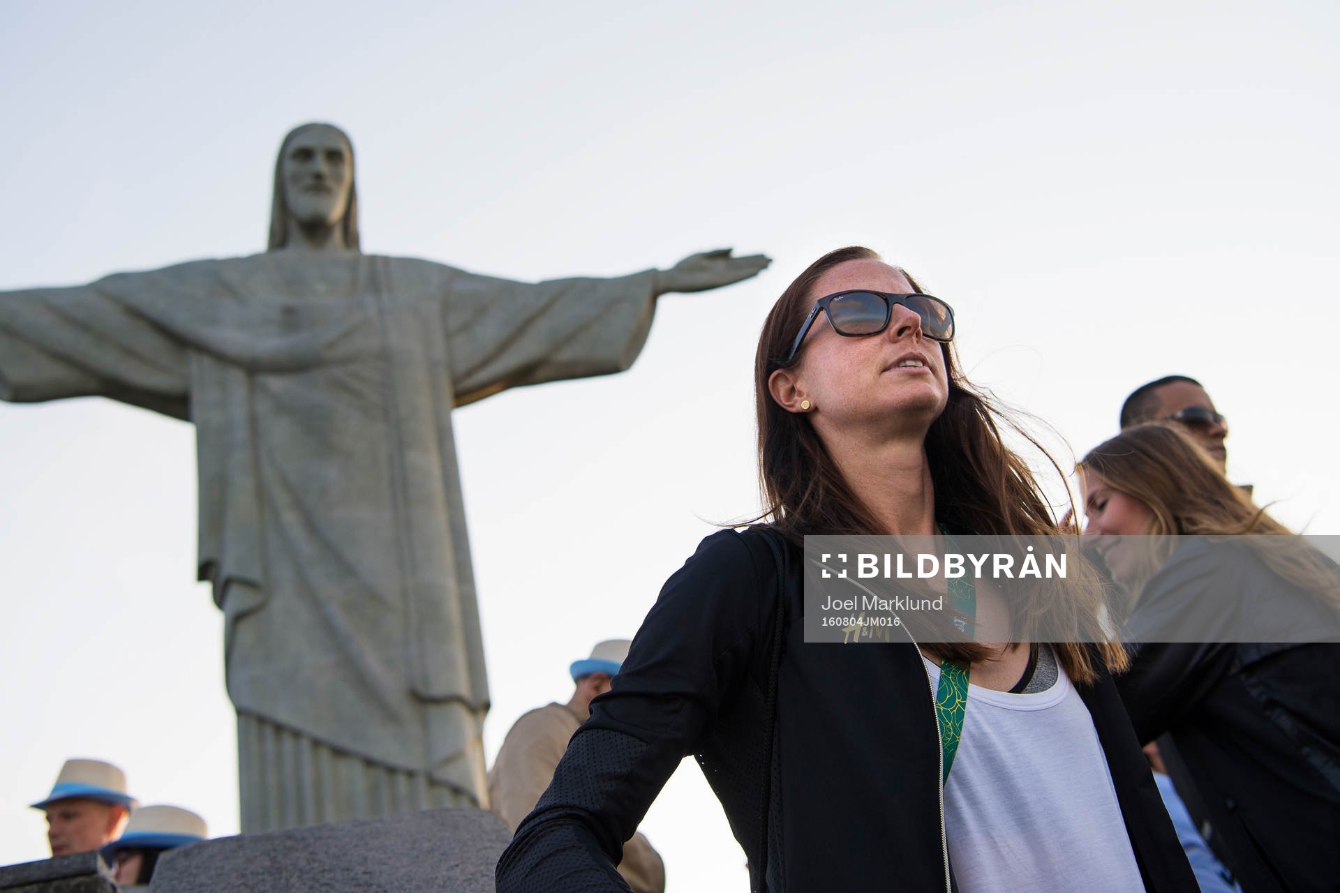 Lotta Schelin när Sveriges damfotbollslandslag besöker
