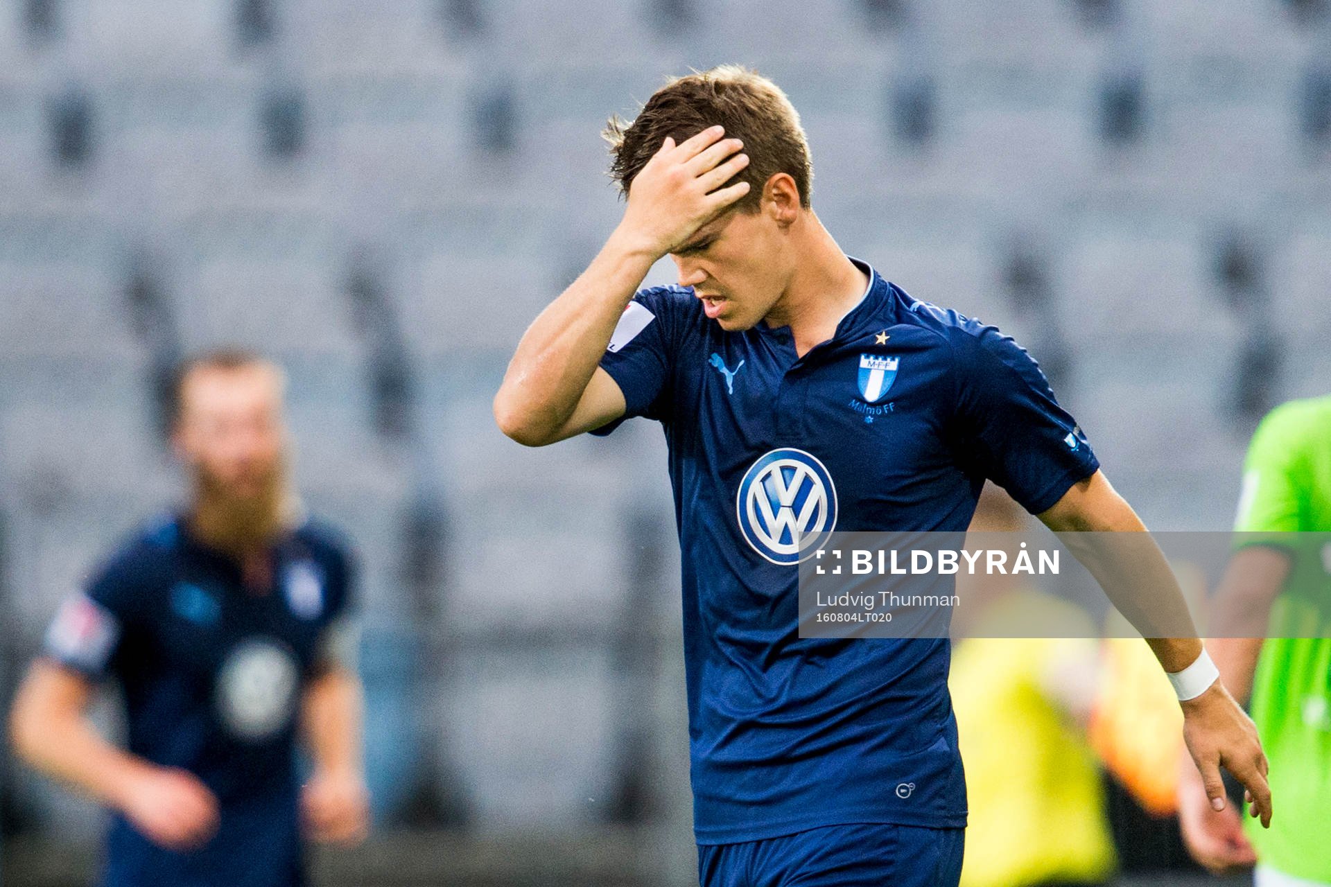 Malmö FFs Vidar Örn Kjartansson deppar