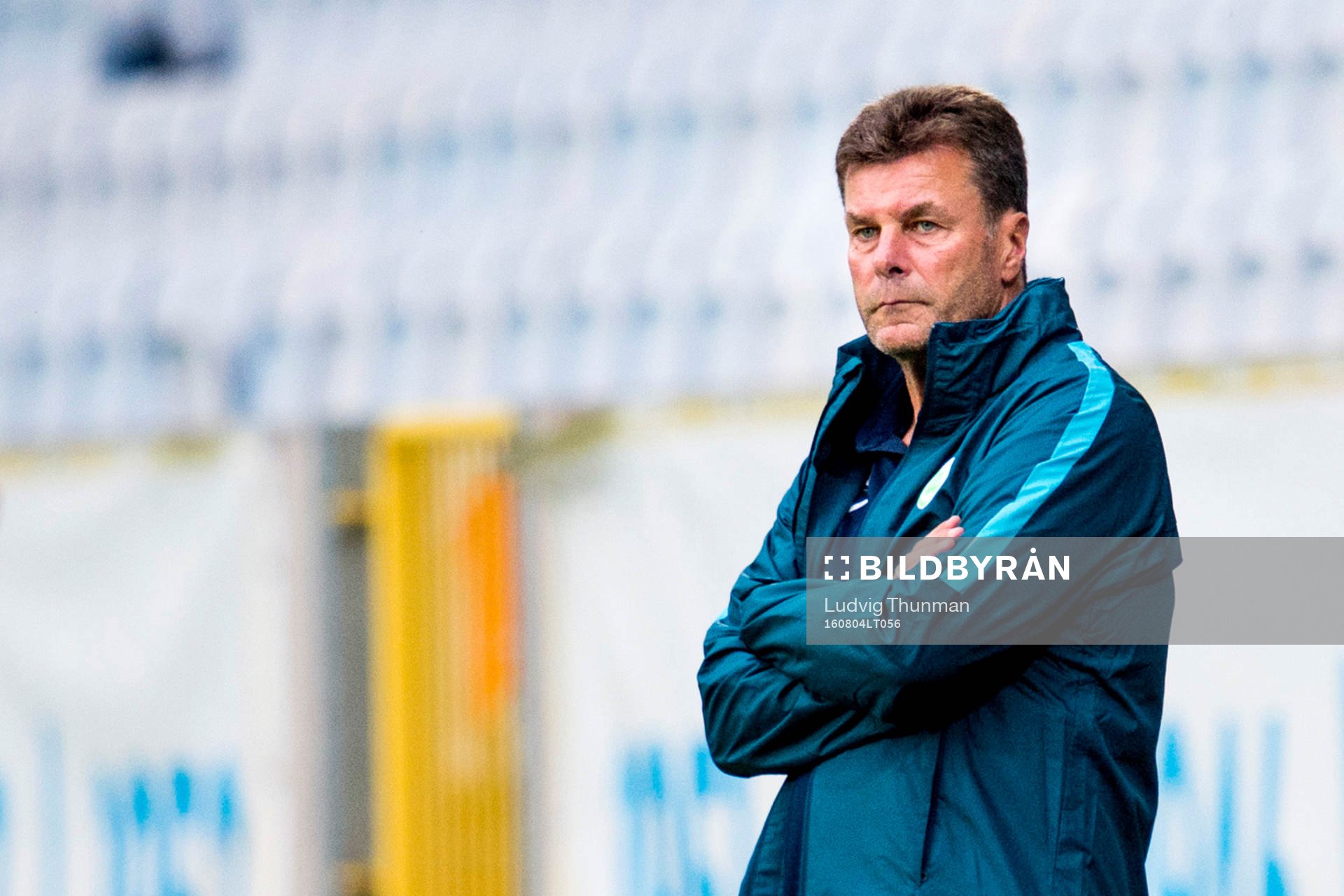 Wolfsburgs tränare Dieter Hecking
