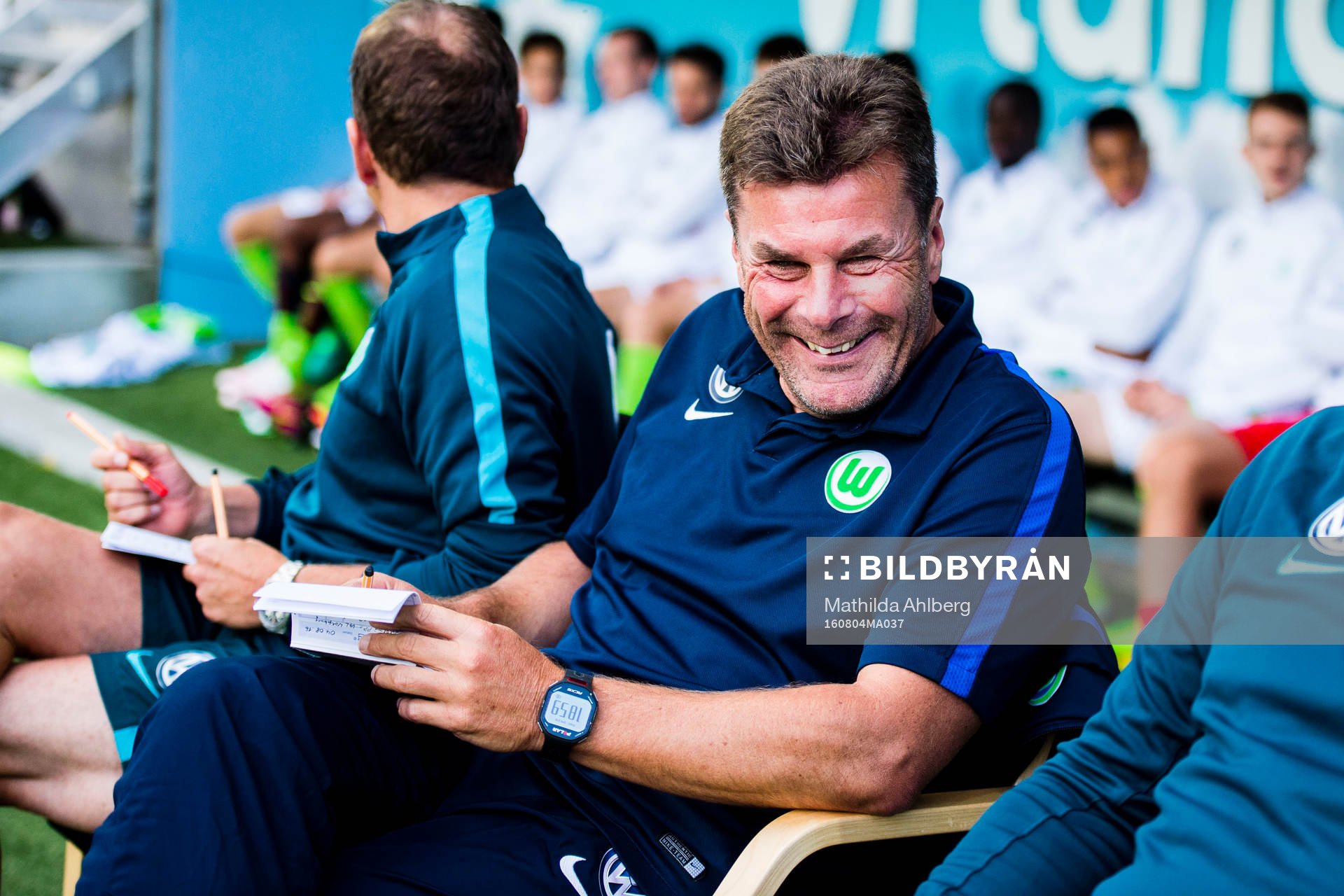 Wolfsburgs tränare Dieter Hecking