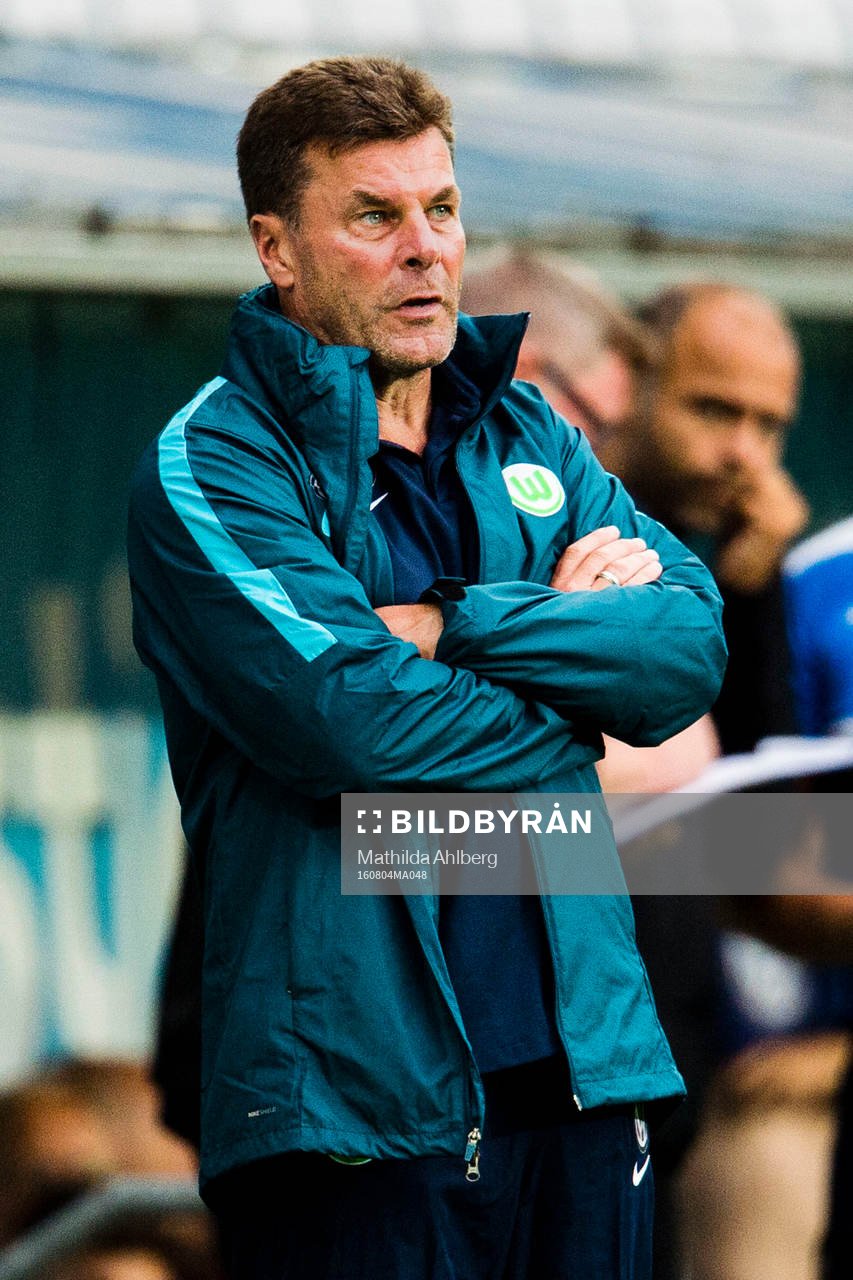 Wolfsburgs tränare Dieter Hecking