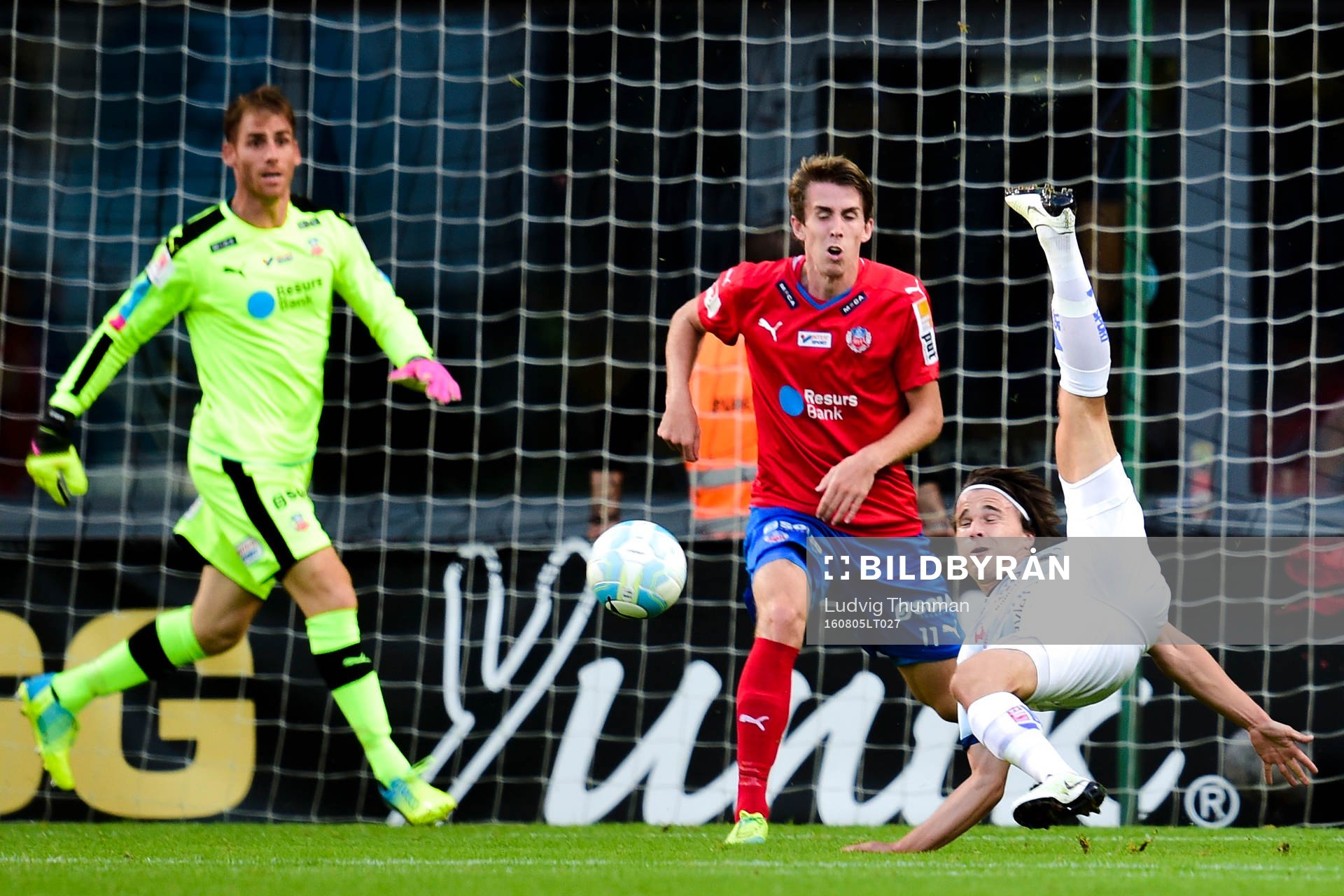 Gefles Simon Skrabb provar cykelspark mot Helsingborgs