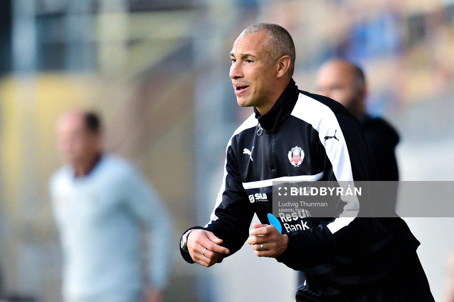 Helsingborgs manager Henrik Larsson