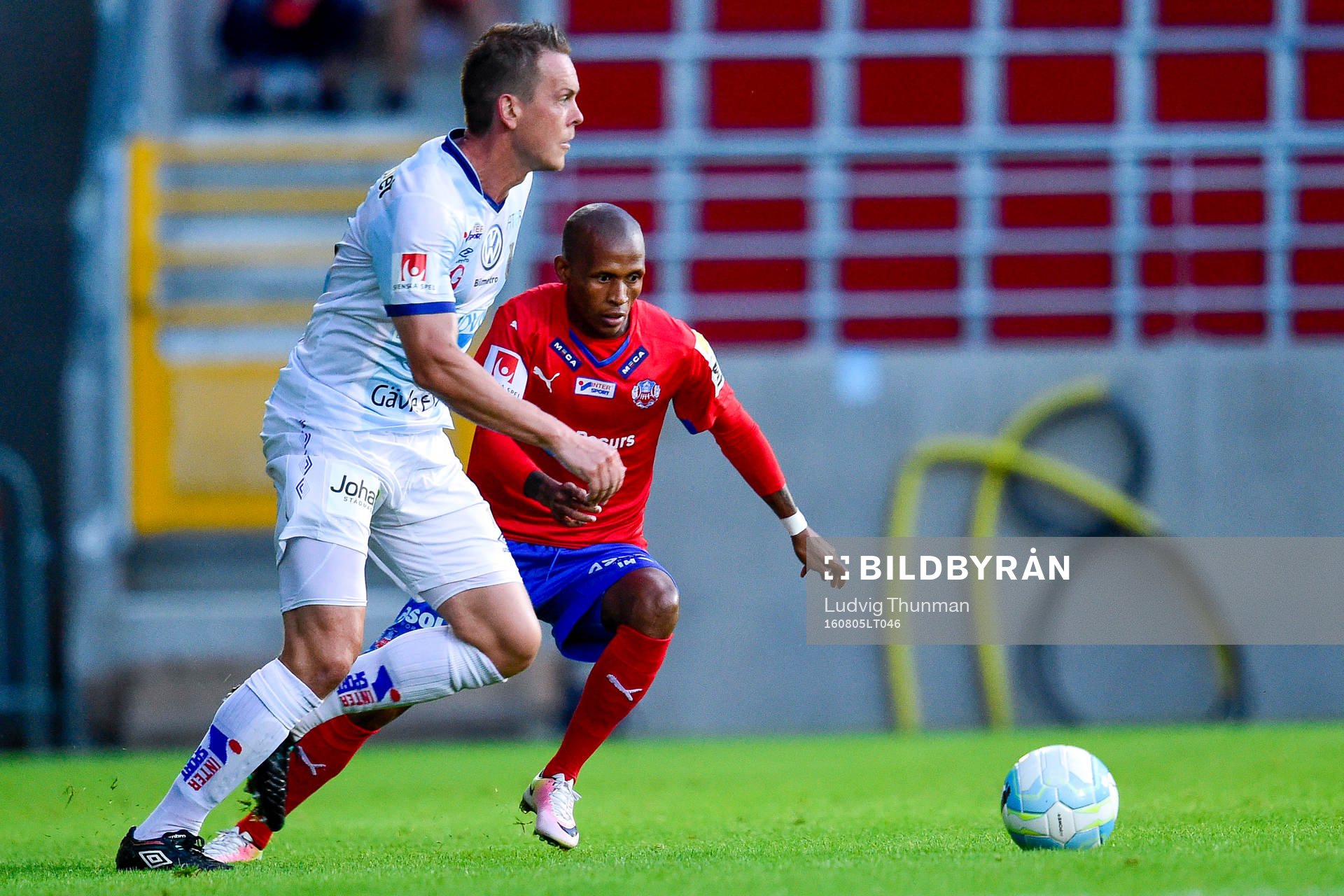 Gefles Jens Portin och Helsingborgs Amethyst Bradley