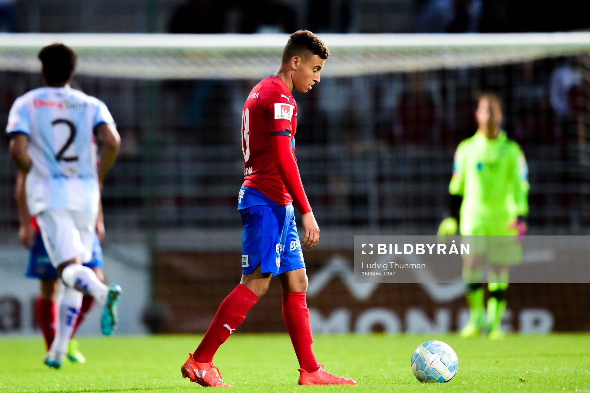 Helsingborgs Jordan Larsson deppar