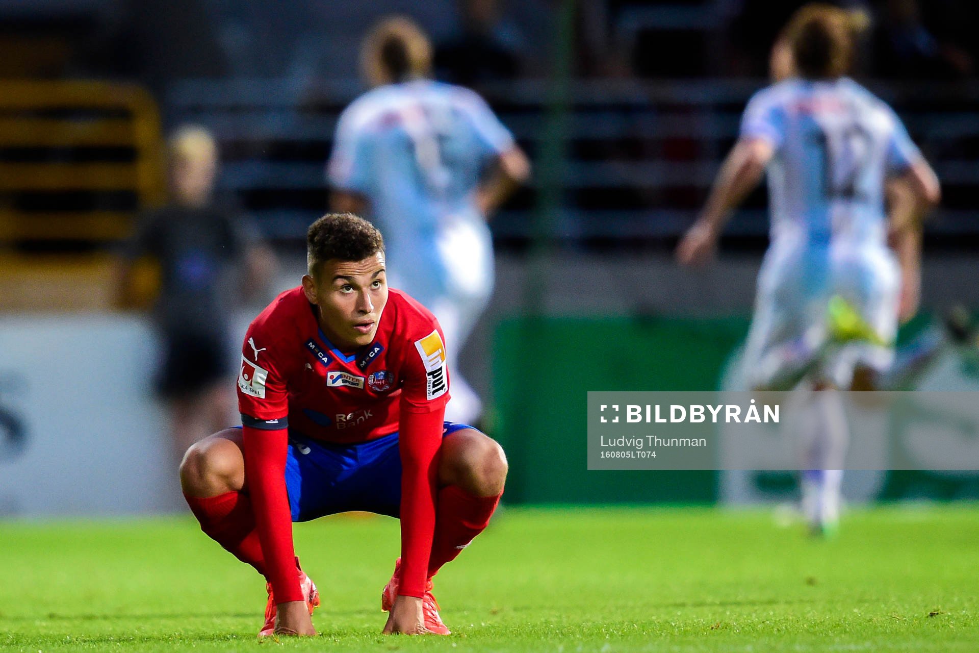 Helsingborgs Jordan Larsson deppar