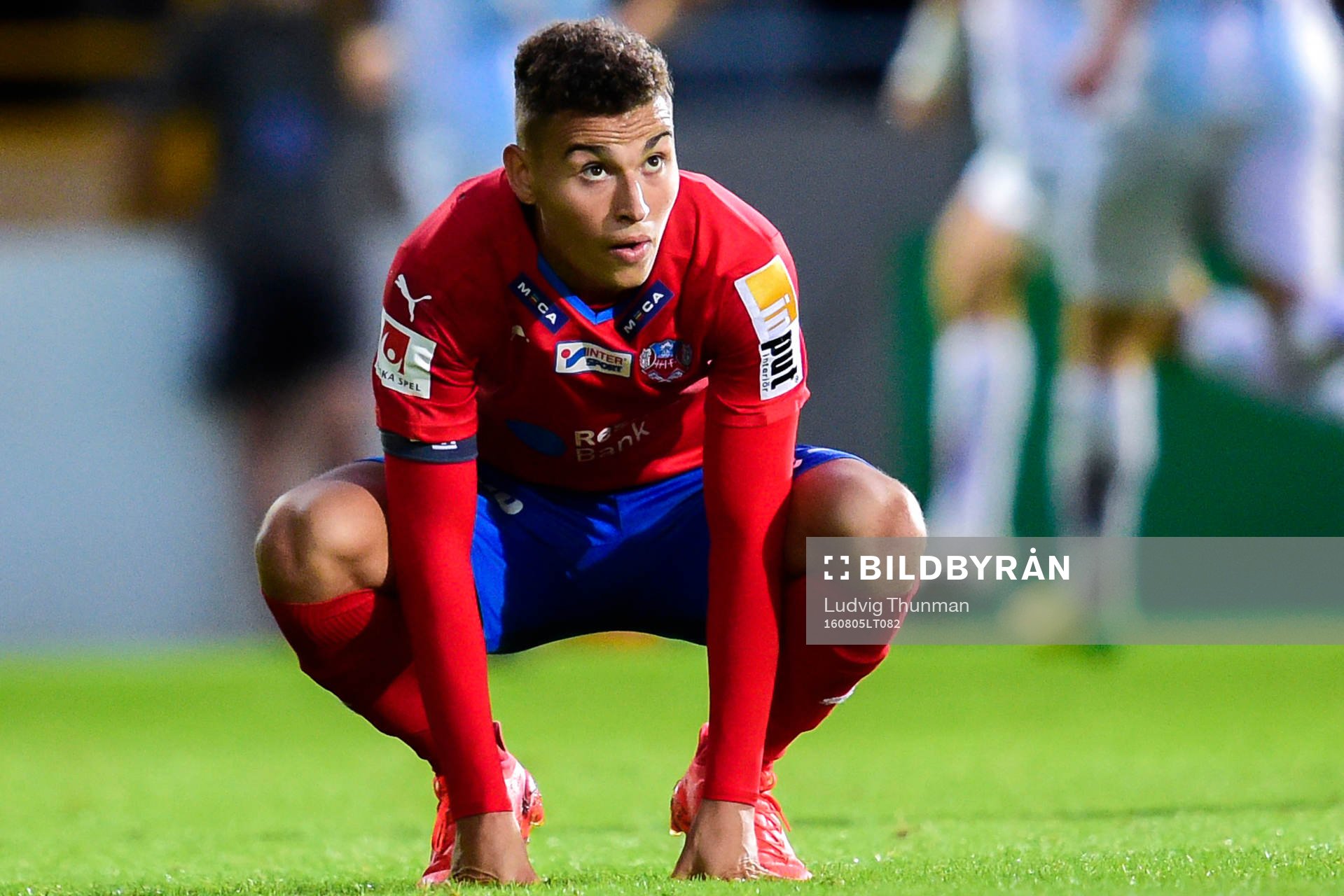 Helsingborgs Jordan Larsson deppar