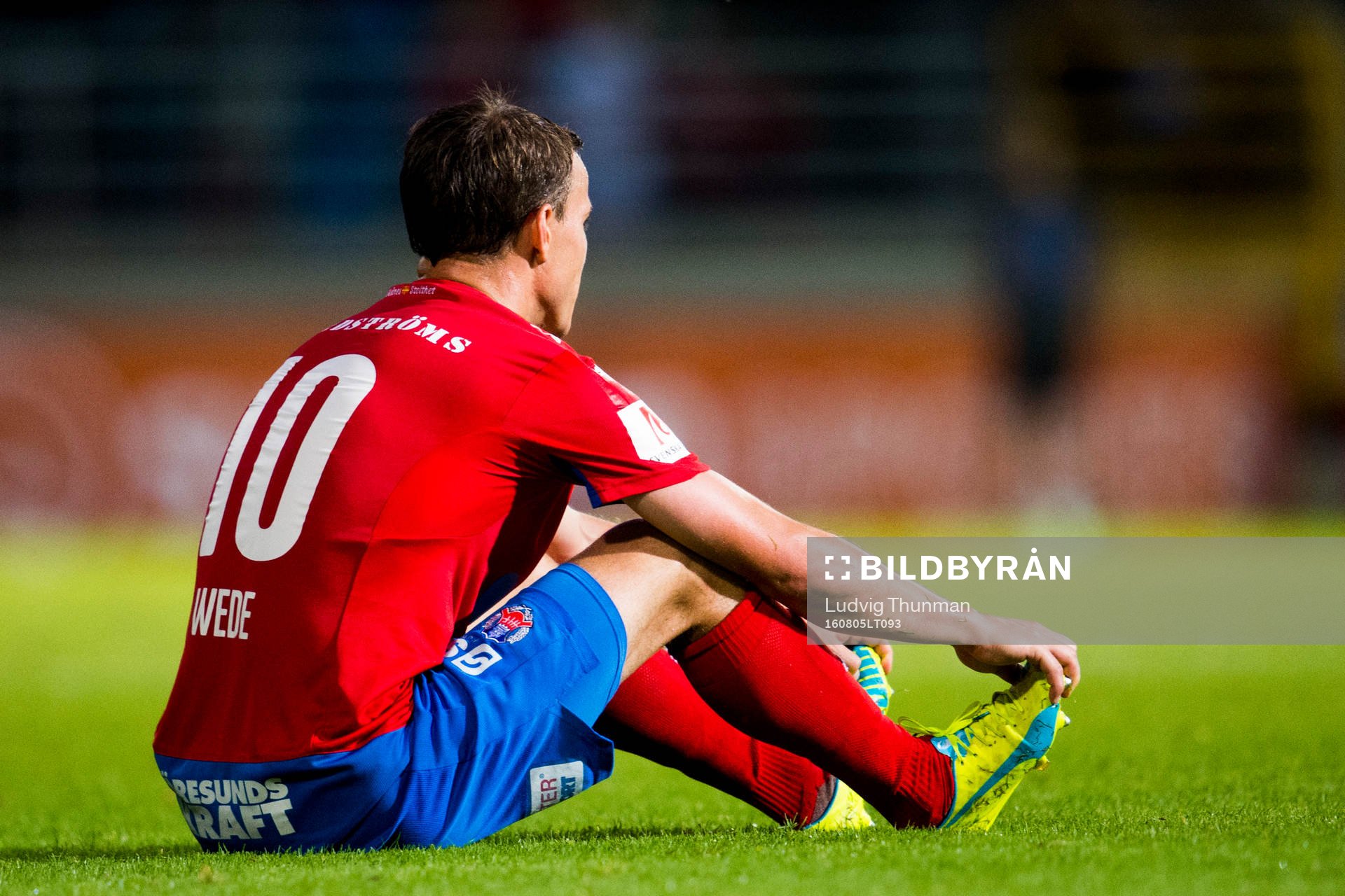 Helsingborgs Anton Wede deppar