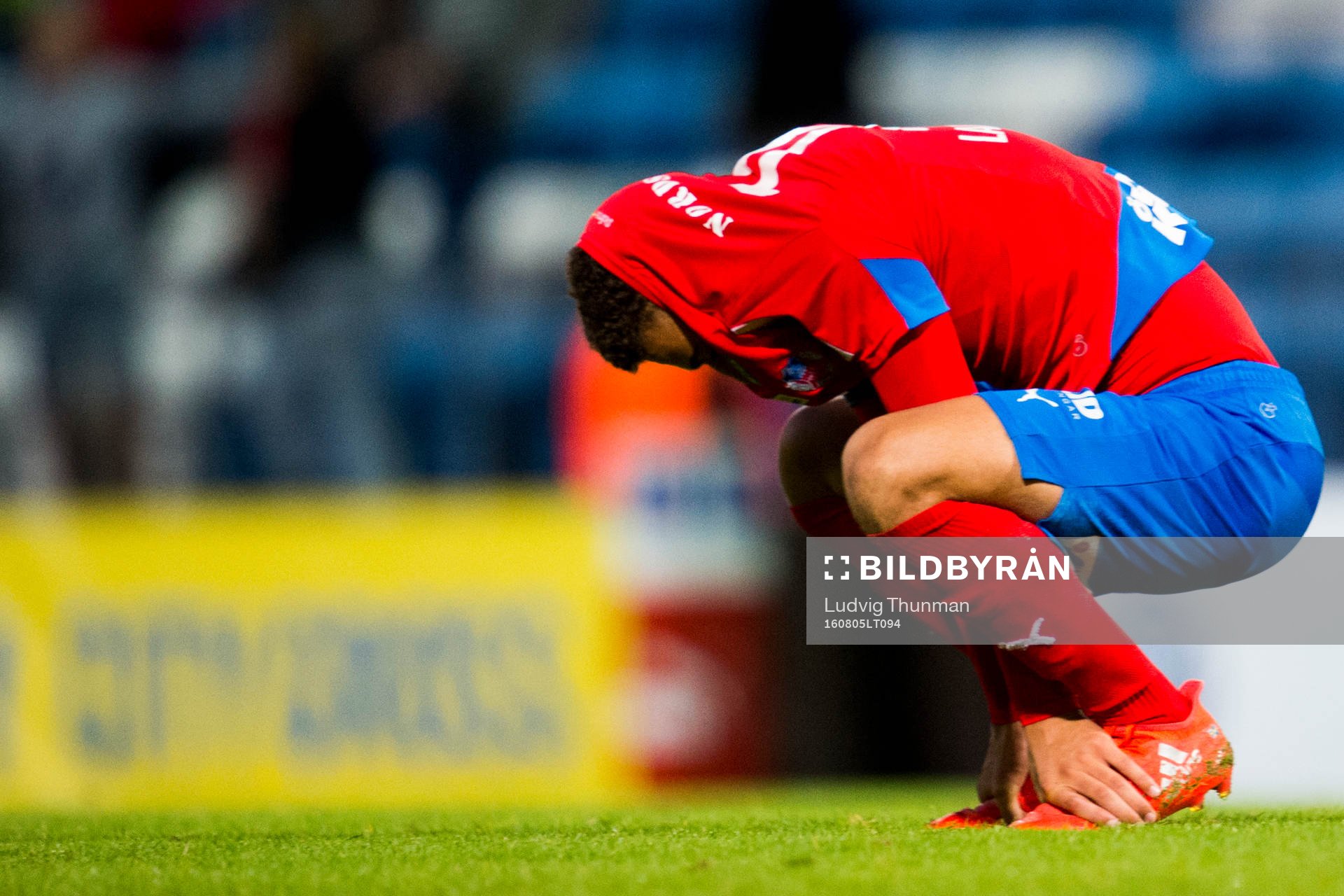 Helsingborgs Jordan Larsson deppar