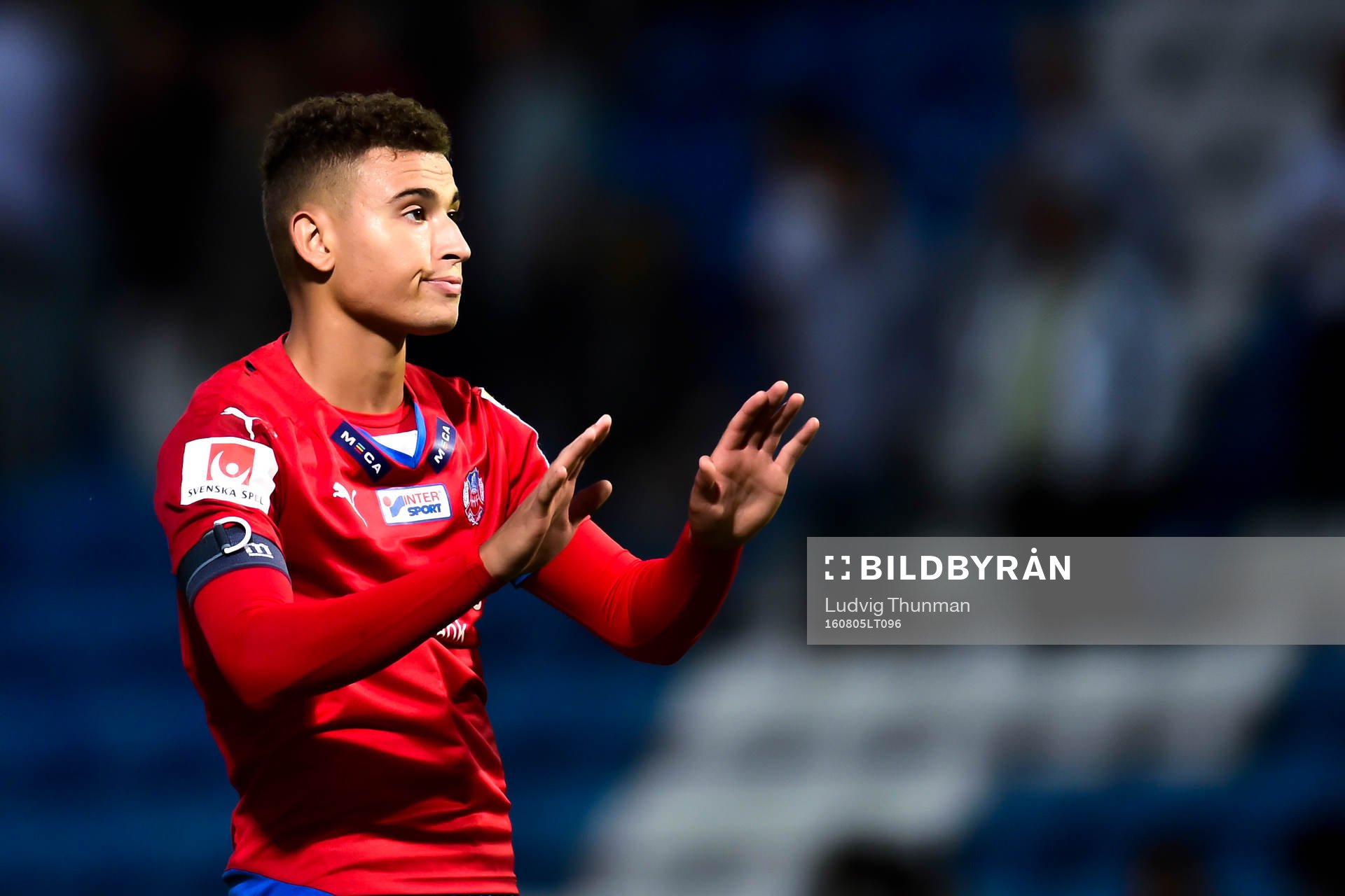 Helsingborgs Jordan Larsson deppar