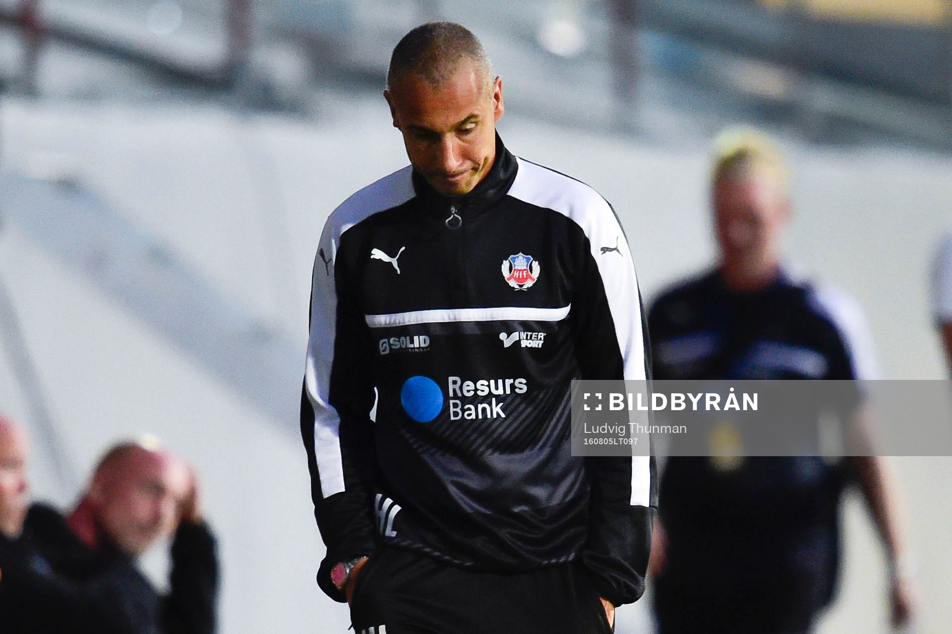 Helsingborgs manager Henrik Larsson   deppar