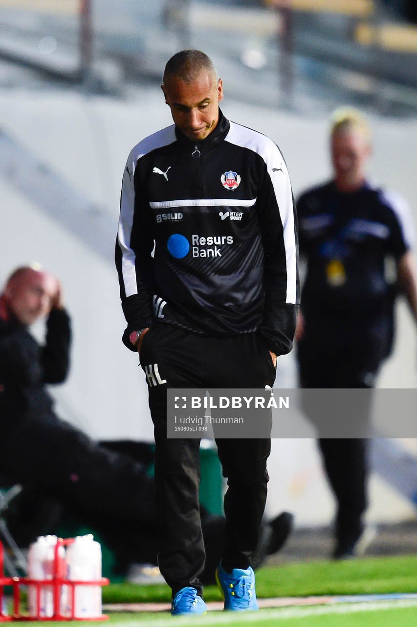 Helsingborgs manager Henrik Larsson   deppar