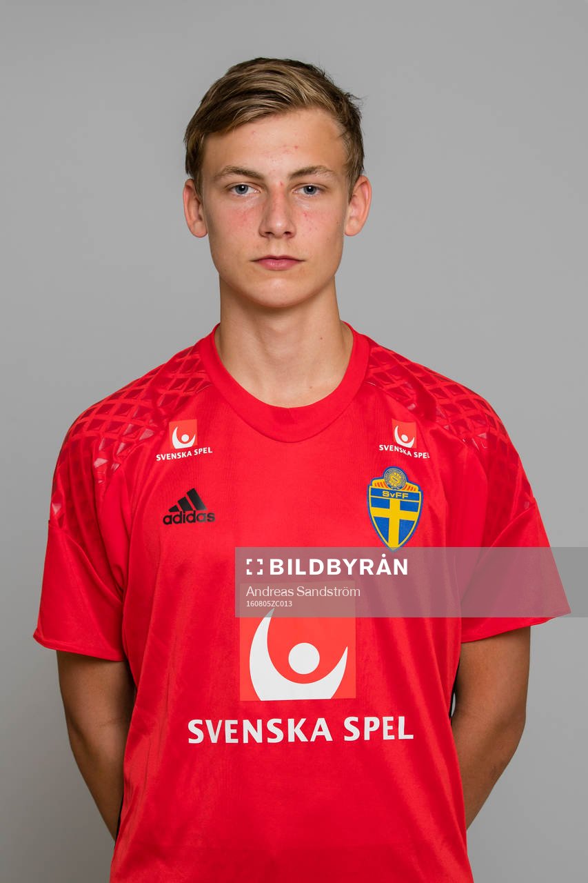 Jacob Nilsson som spelar i P15/01 landslaget i fotboll