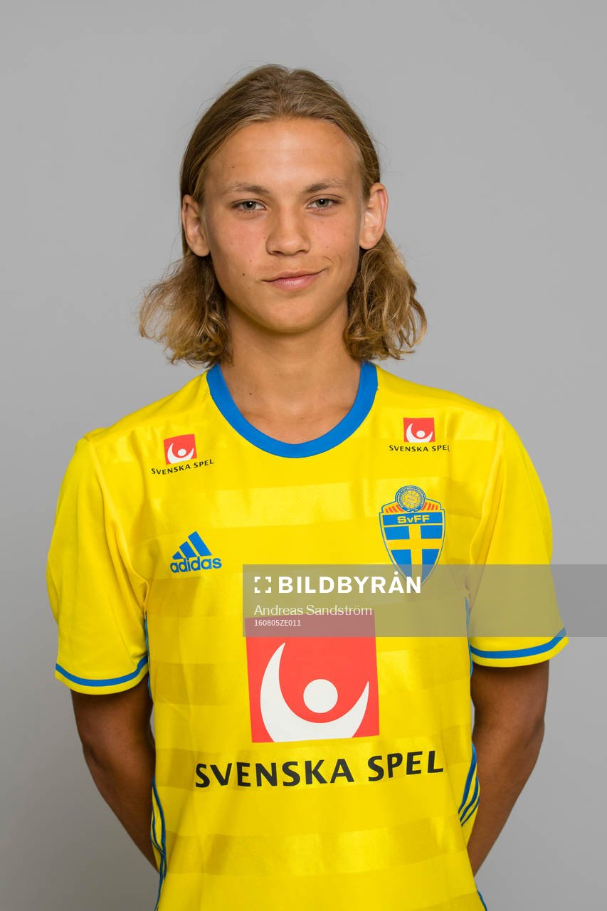 Noah Jonathan Alexandersson som spelar i P15/01 landslaget