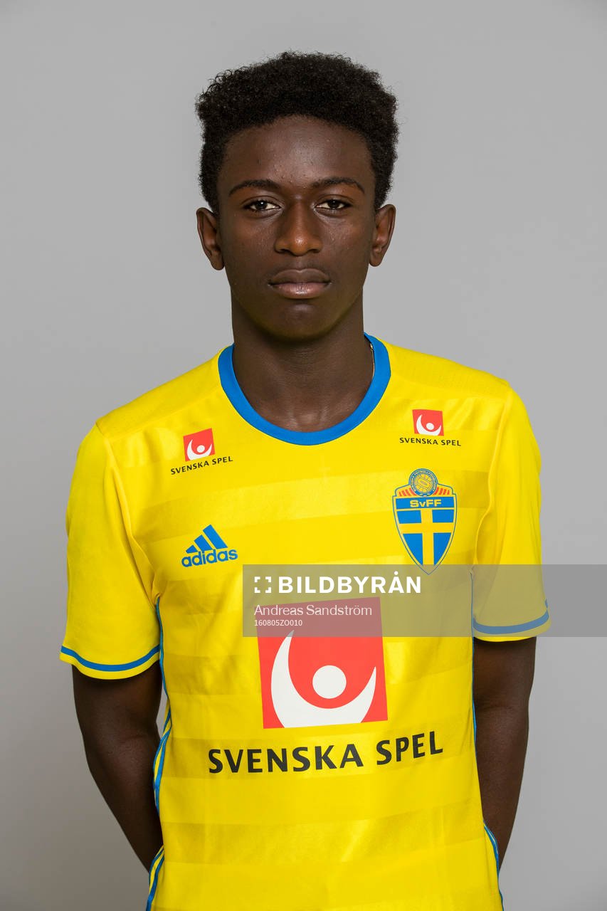 Jack Lahne som spelar i P15/01 landslaget i fotboll