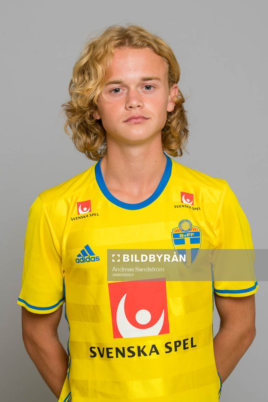 Marcus Kanto som spelar i P15/01 landslaget i fotboll