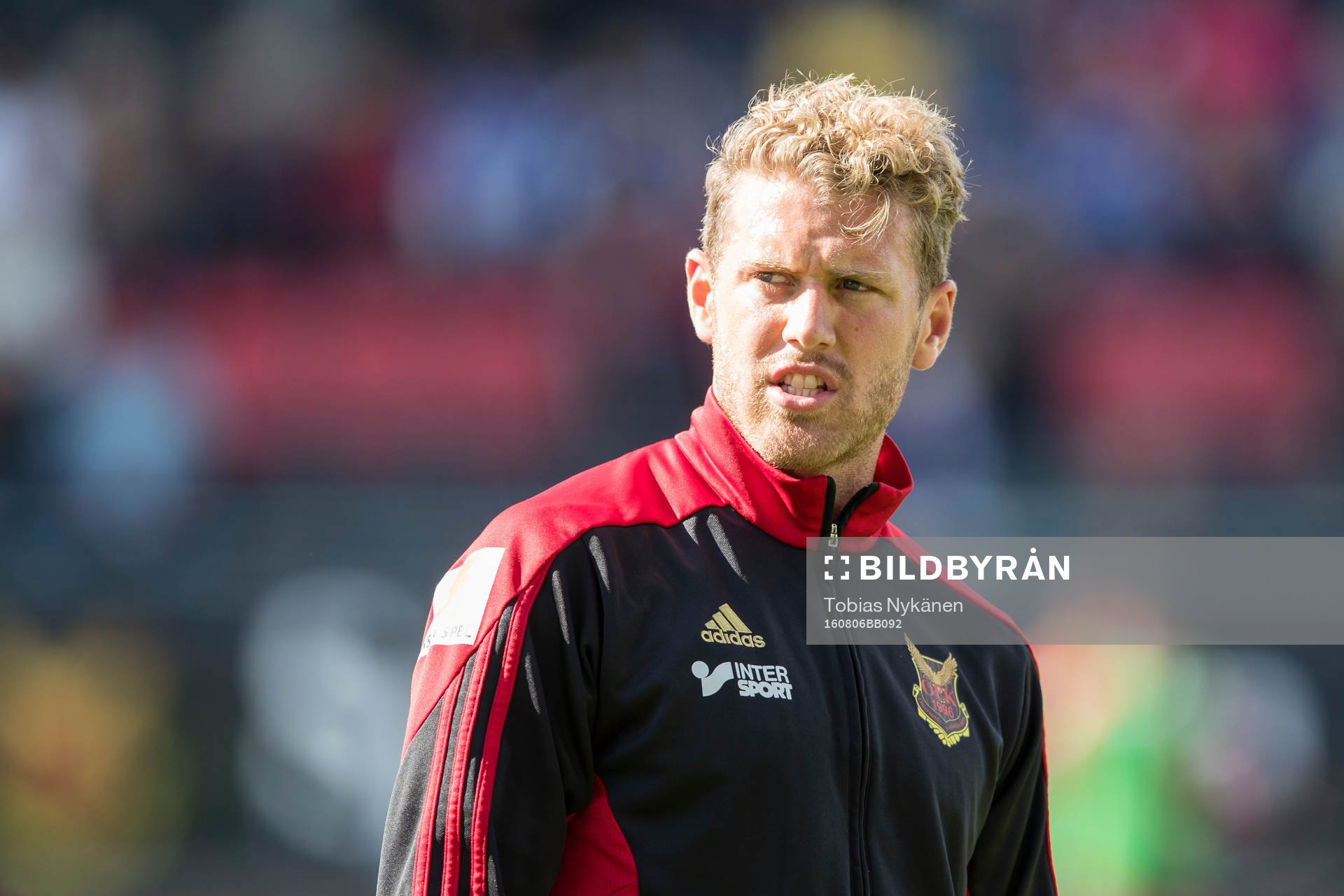 Östersunds Stefan Karlsson värmer upp