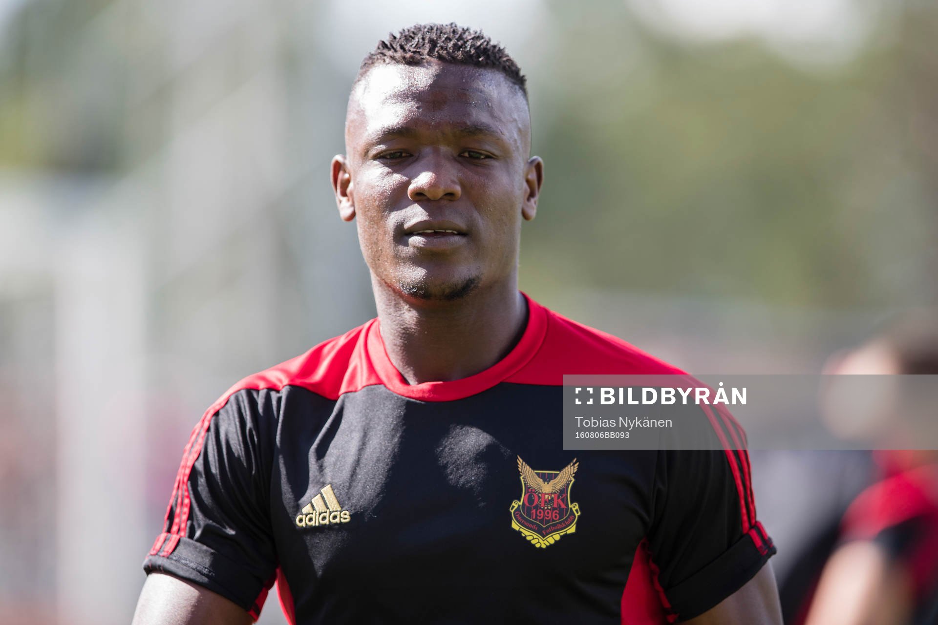 Östersunds Alhaji Gero värmer upp