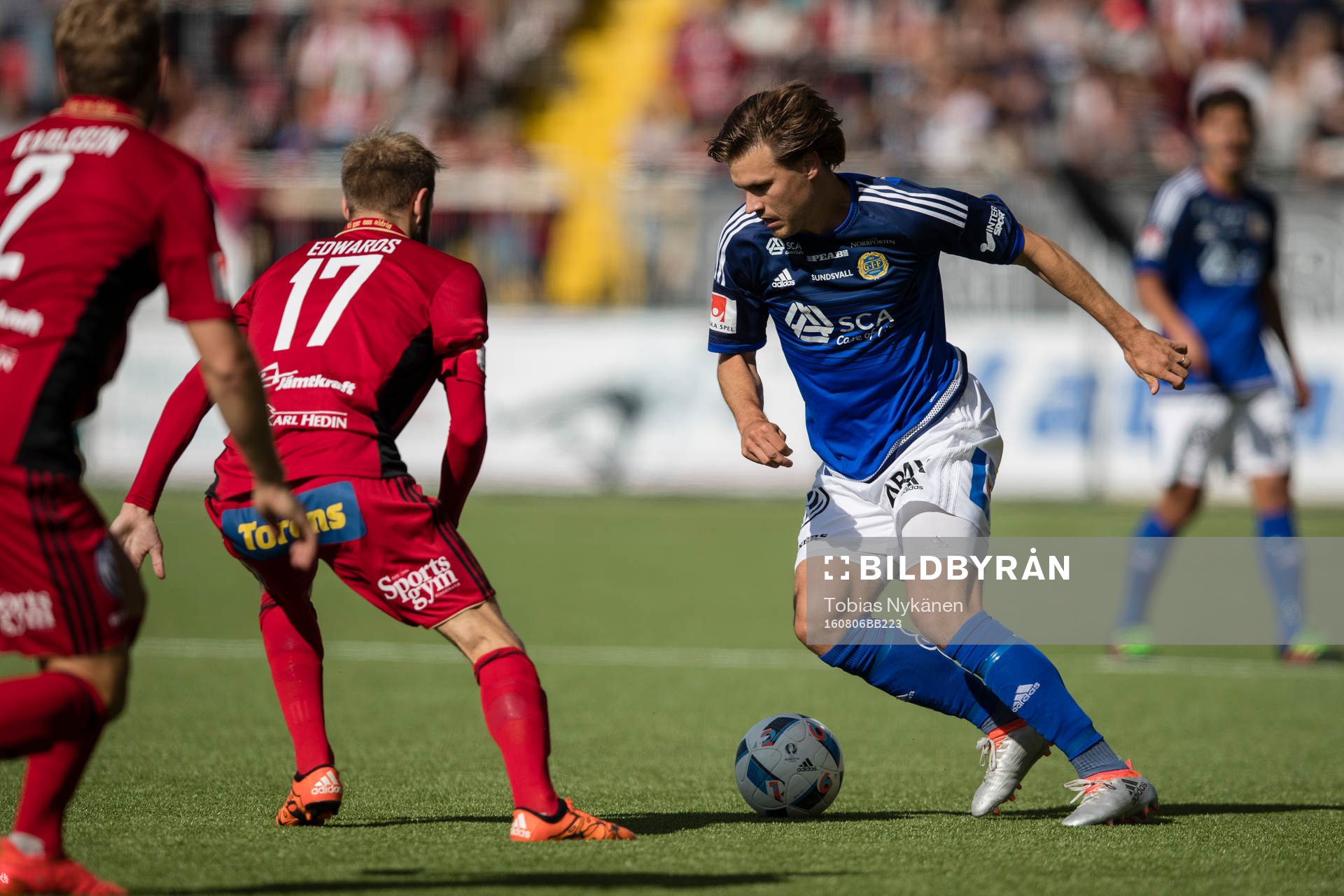 Sundsvalls Sebastian Rajalakso mot Östersunds Curtis