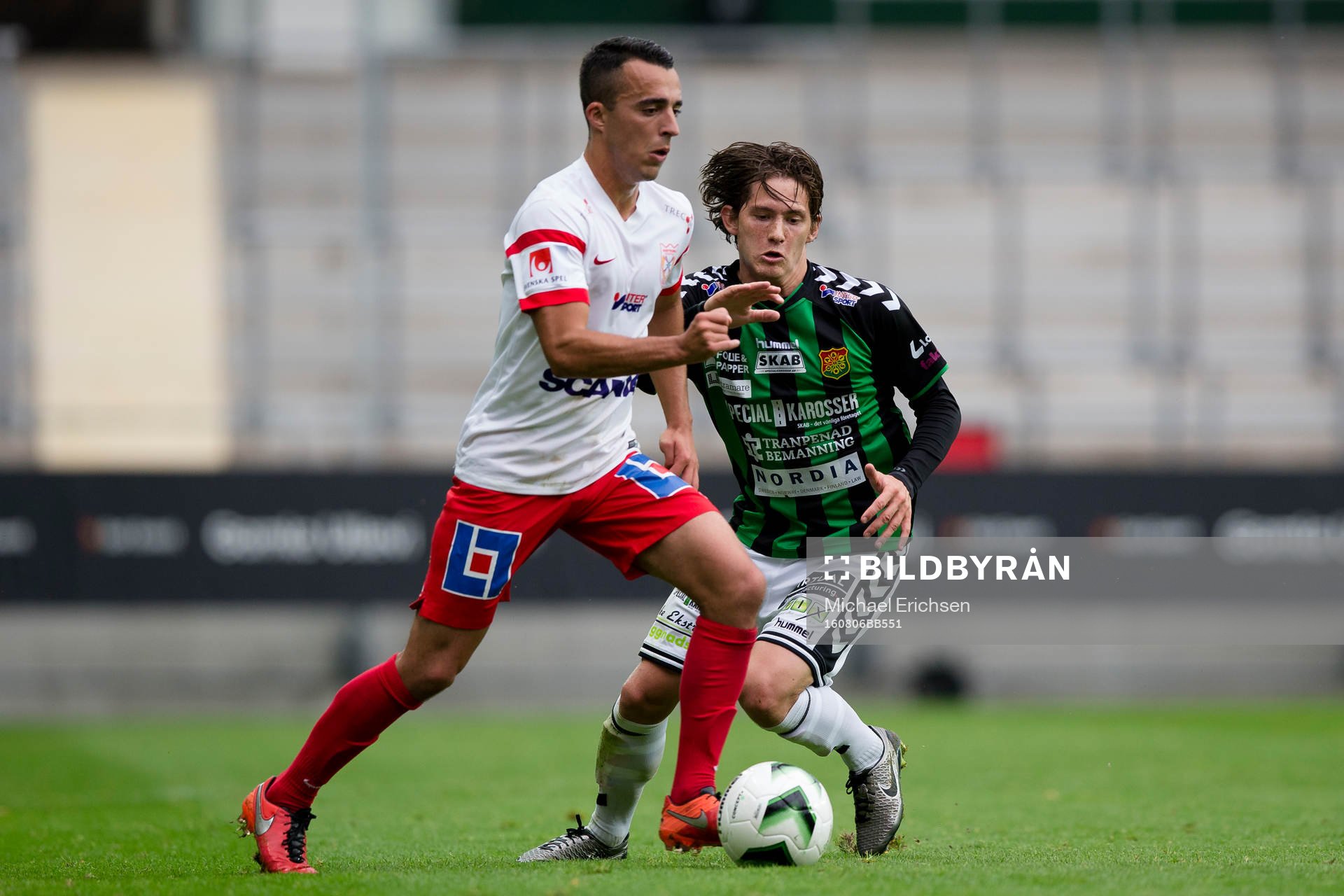 Assyriskas Paul Torres mot GAIS Robin Book