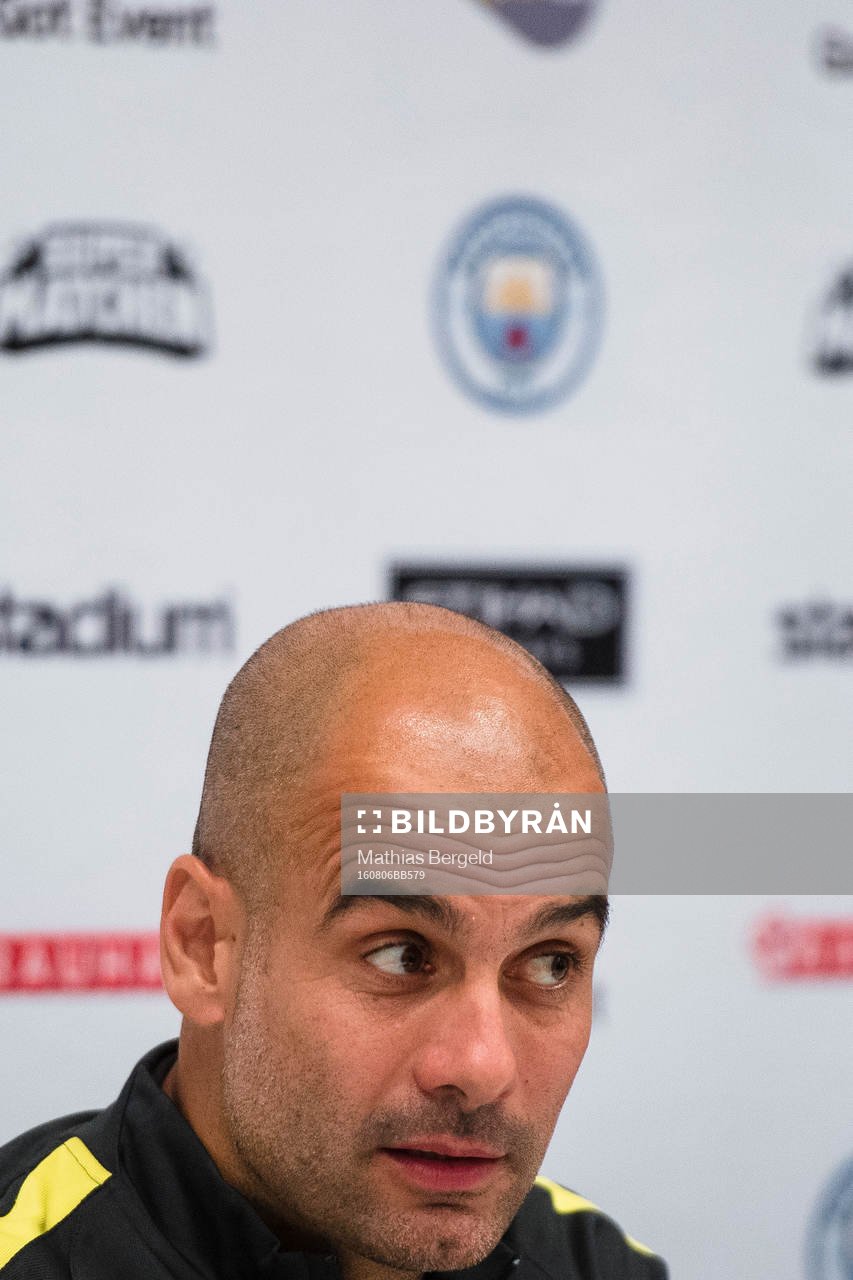 Manchester Citys tränare Pep Guardiola