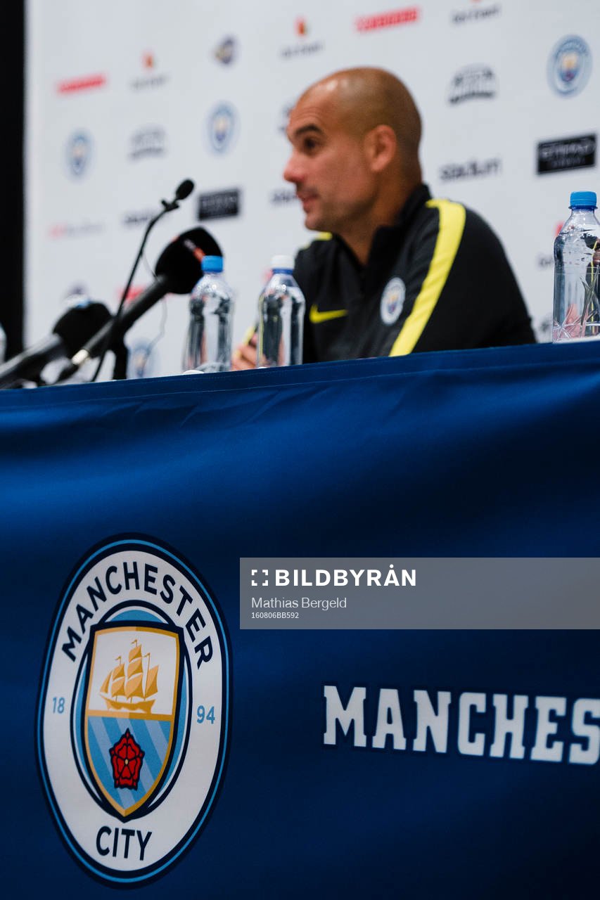 Manchester Citys tränare Pep Guardiola